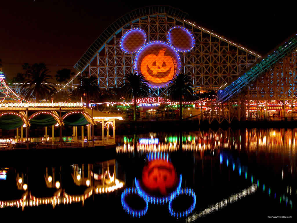 Disneyland Halloween zucca Mickey, 1024x768 HD, iMac