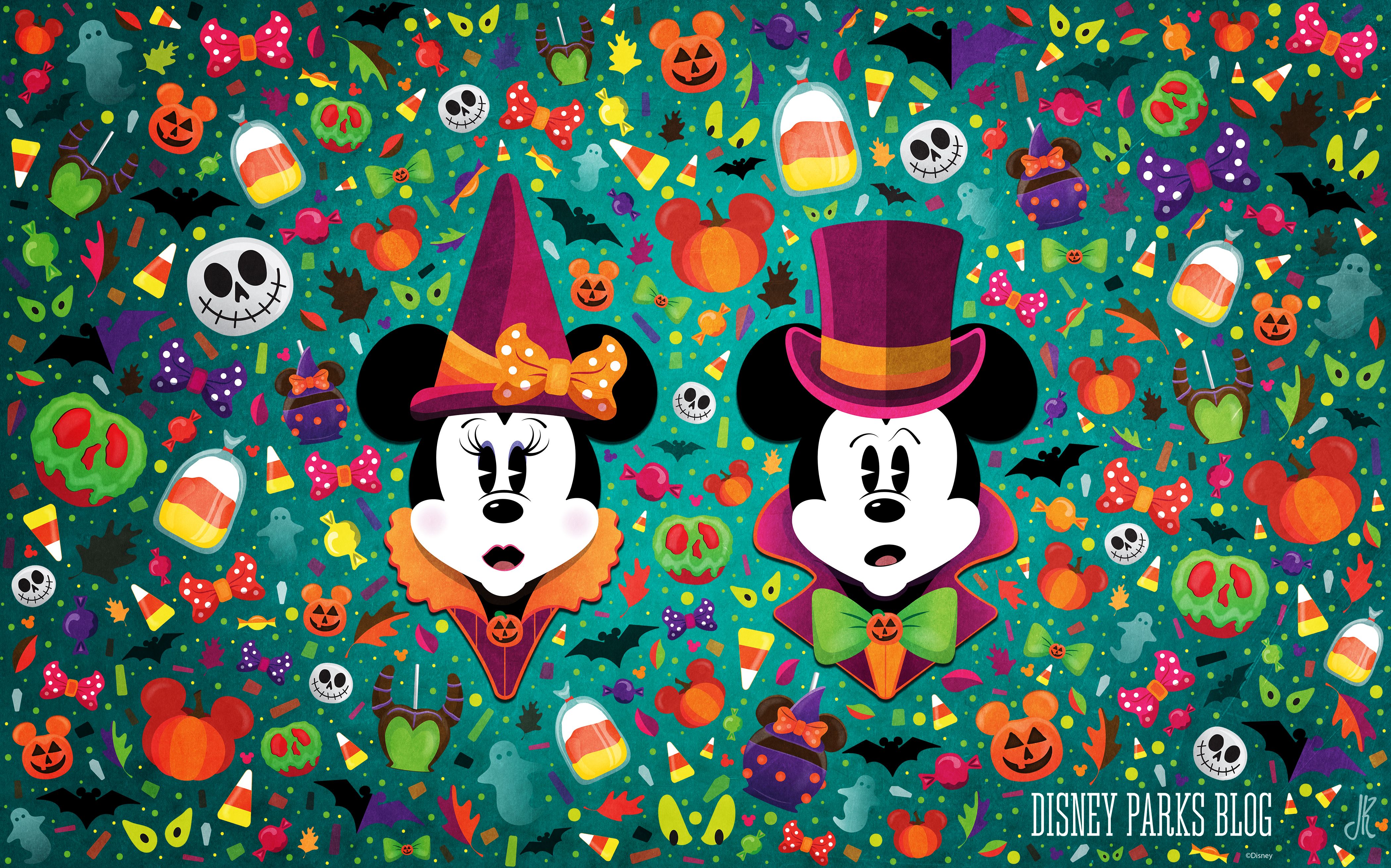 Topolino e Minnie Halloween, 4200x2622 UHD, Monitor 4K