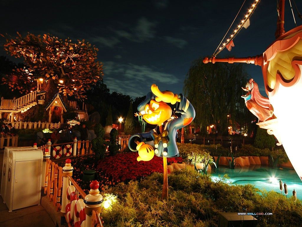 Zucche Halloween Mickey Mouse Disneyland, 1920x1080 1080p, PC