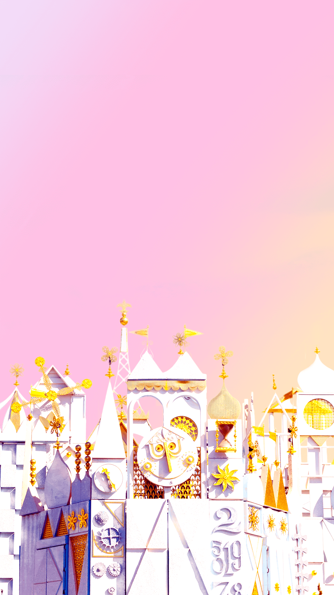 Castello Disneyland notturno illuminato, 1100x2000 Verticale, iPhone Pro Max
