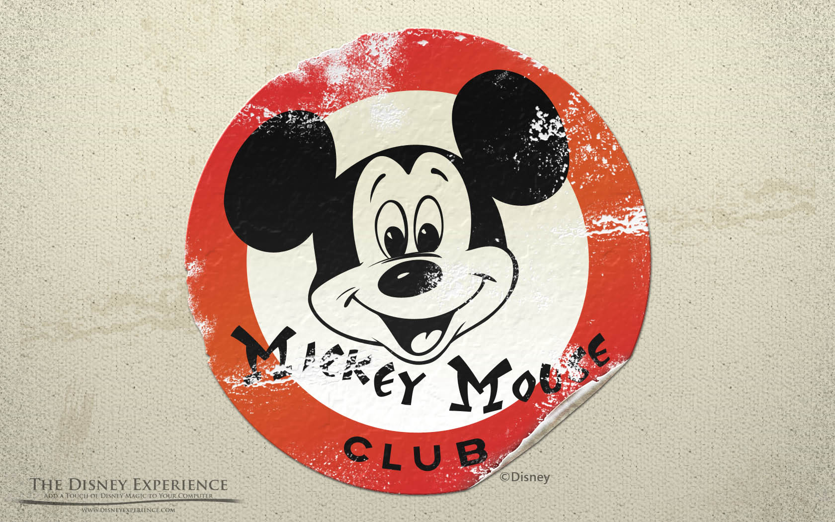 Topolino Mickey Mouse Club vintage, 1680x1050 HD Ready, Laptop