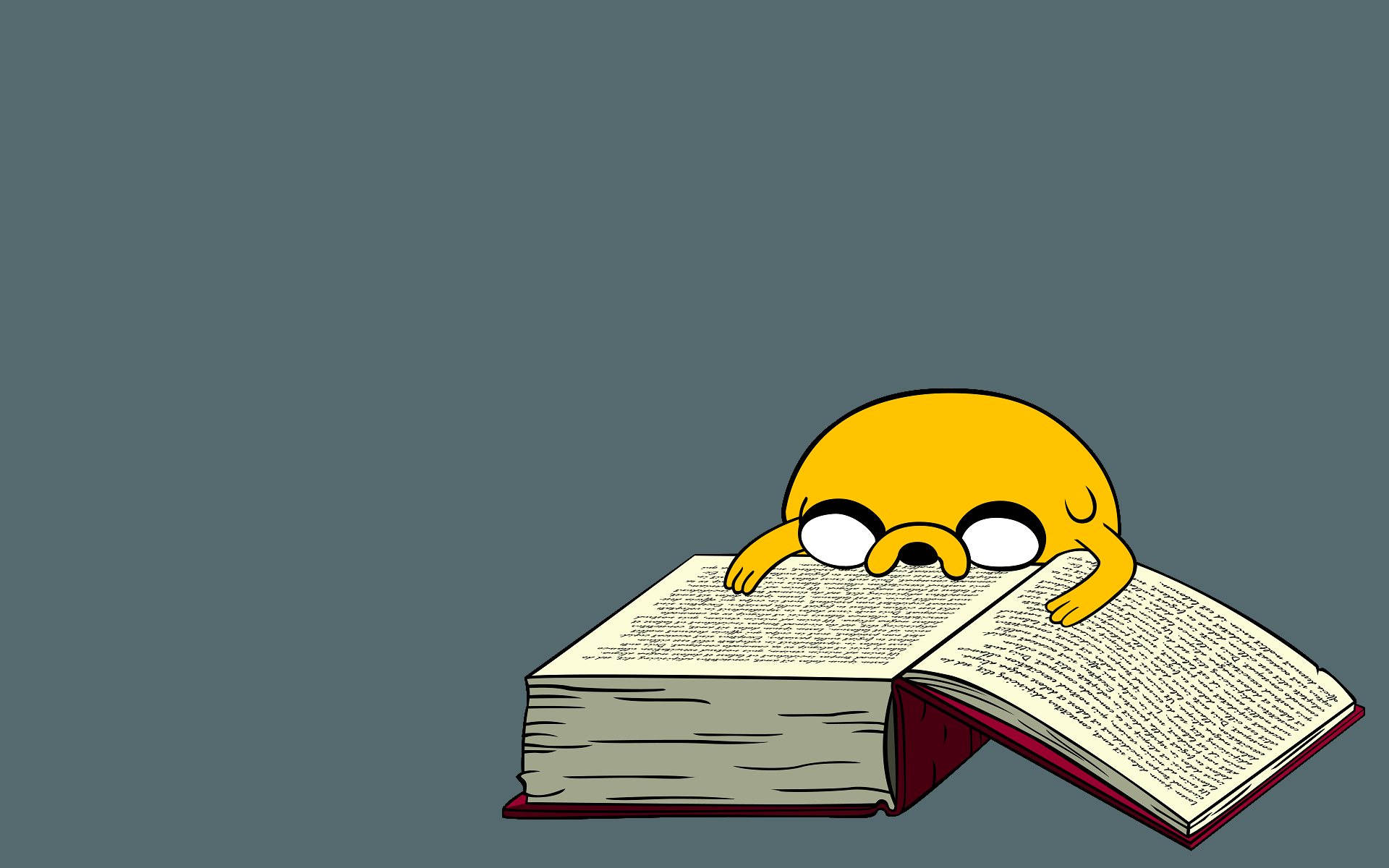 Jake il Cane con libro, 1920x1200 WUXGA, MacBook Pro