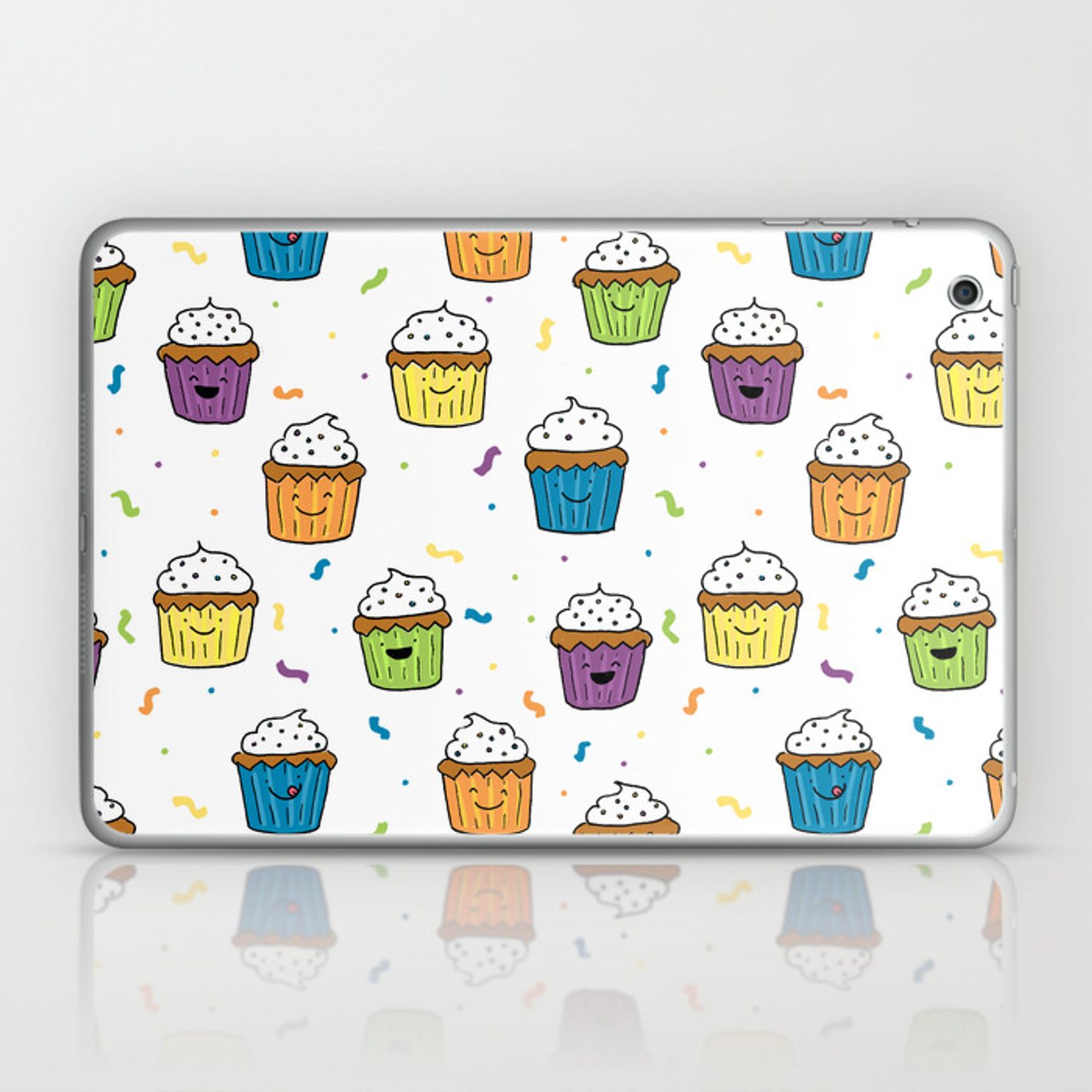 Cupcake sorridenti colorati kawaii, 1500x1500 720p, ROG Asus Laptop