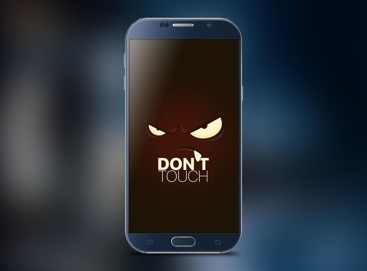 Non toccare lo schermo, 744x1392 Full HD Verticale, Smartphone