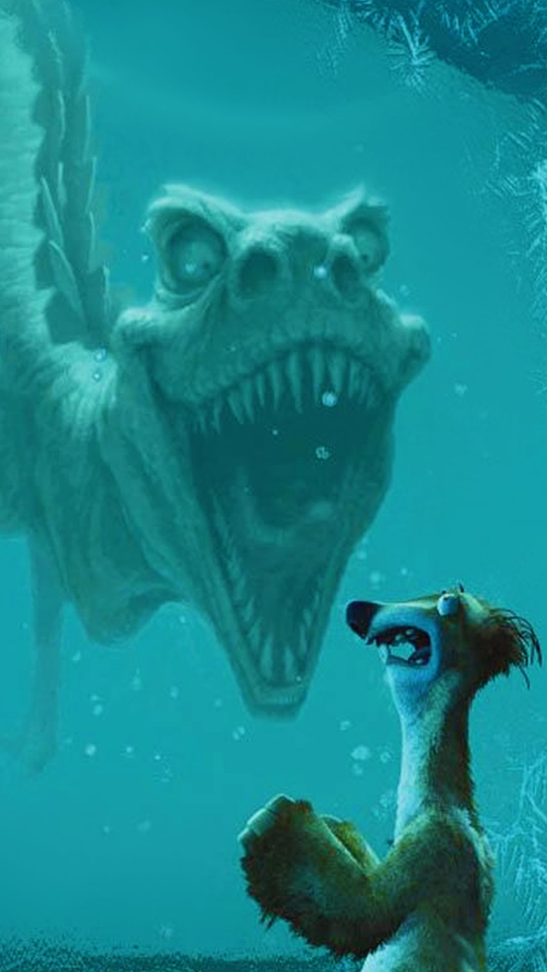 Sid l'Era Glaciale sott'acqua, 1080x1920 Full HD Verticale, iPhone