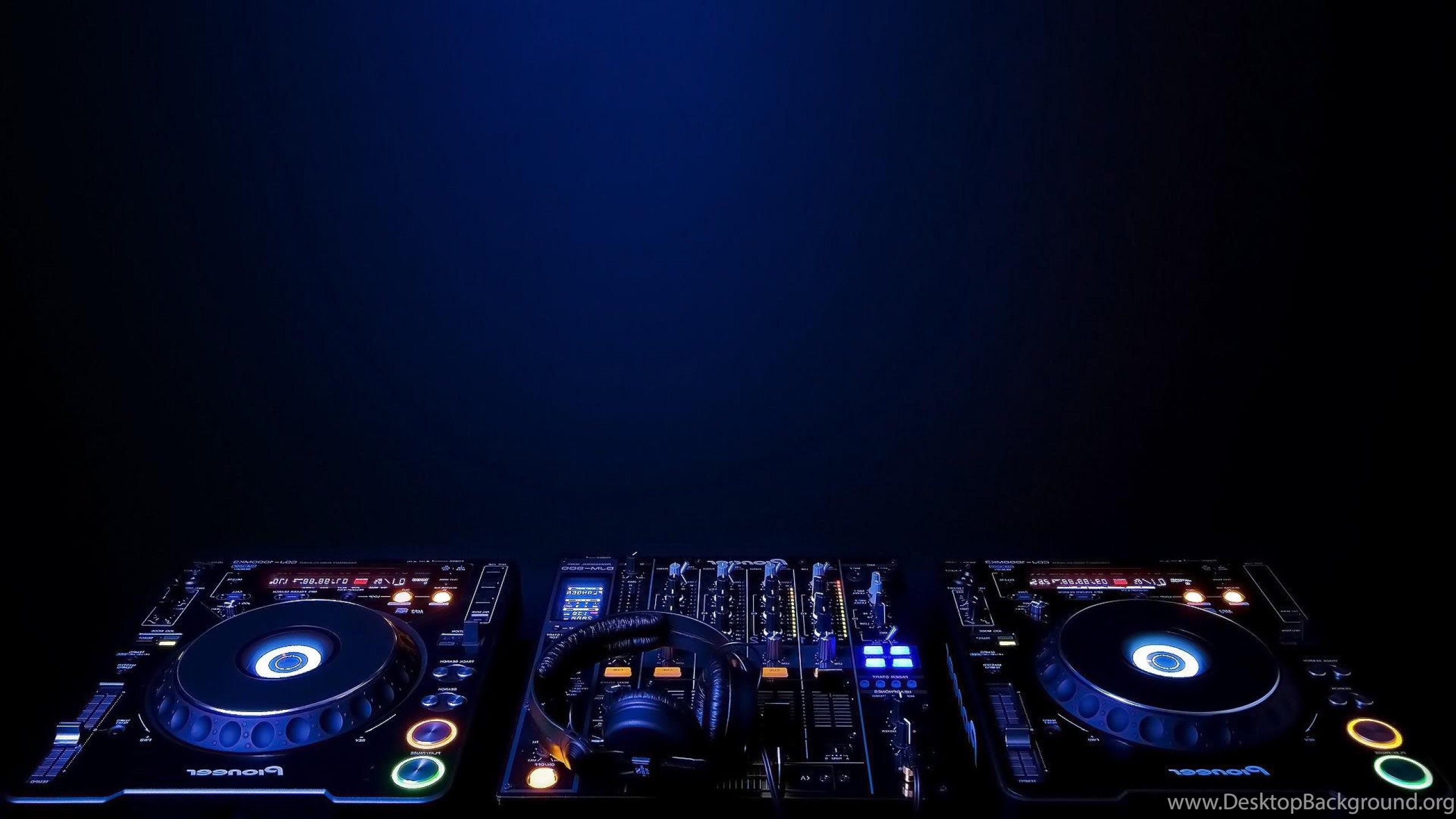 Consolle DJ con luci blu, 2560x1440 1440p, Desktop