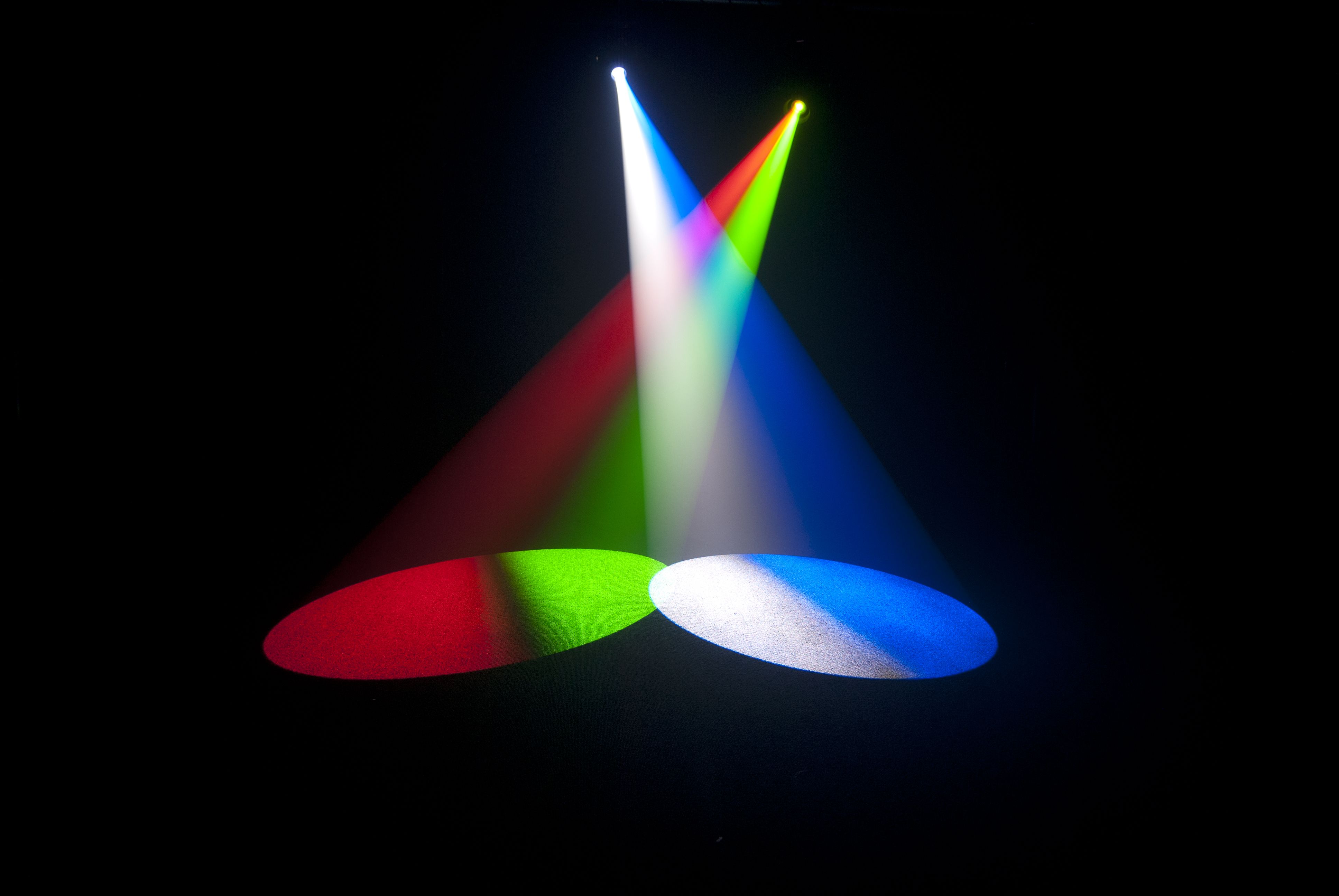 Fasci luce colorati RGB, 3872x2592 4K Ultra HD, Monitor 4K