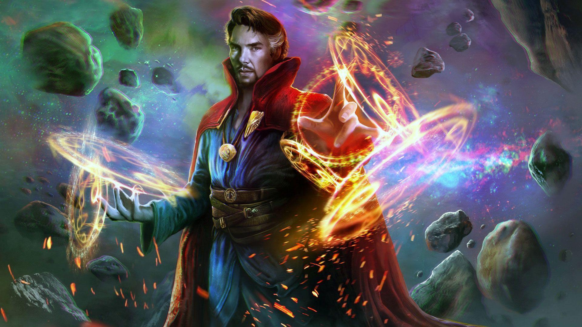 Doctor Strange magia cosmica, 1920x1080 Full HD 1080p, PC