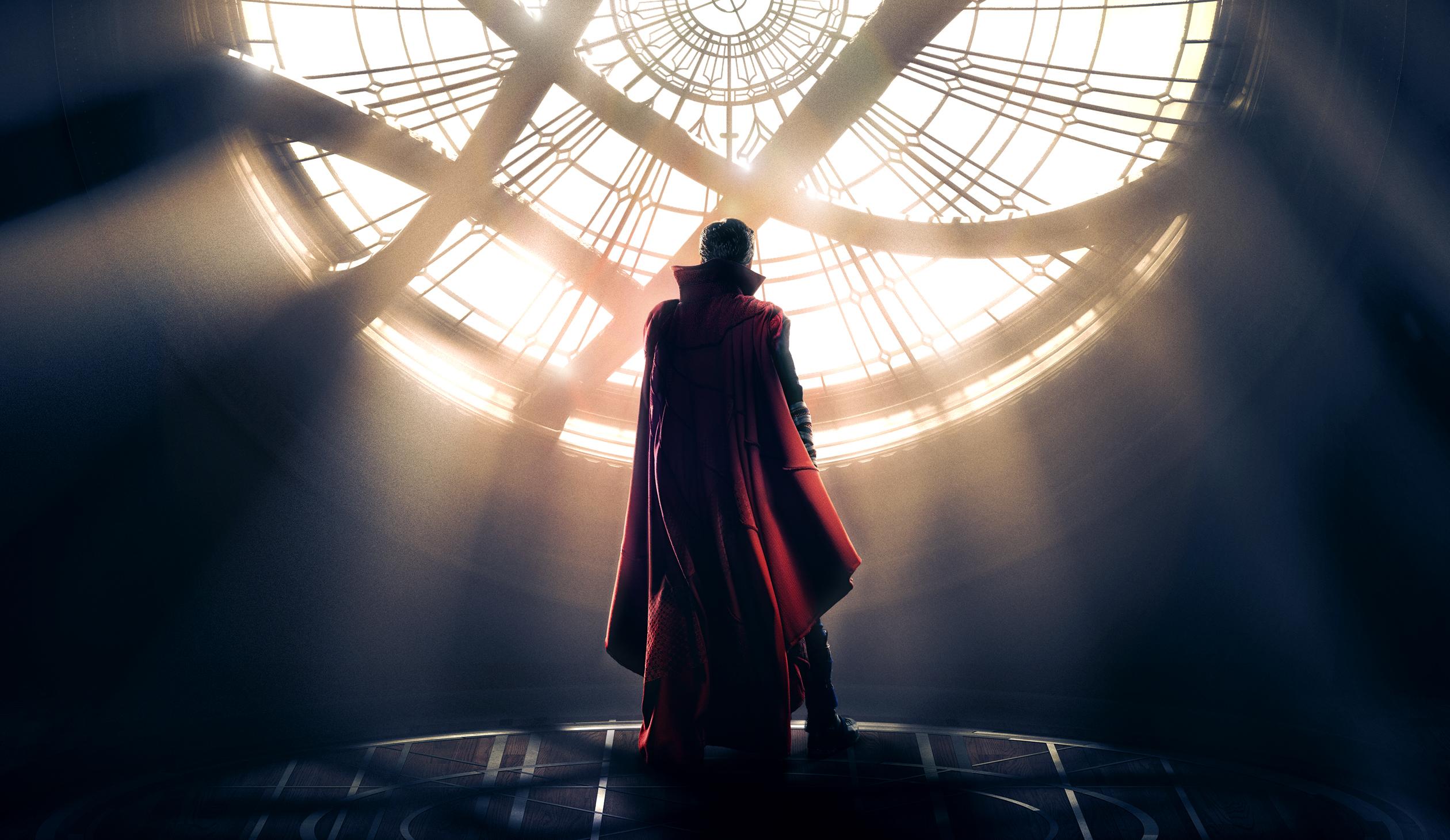 Doctor Strange silhouette mantello, 2520x1460 2K, PC