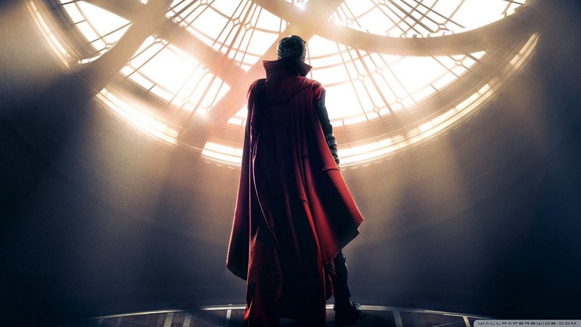 Doctor Strange mantello rosso finestra, 1920x1080 1080p, Desktop