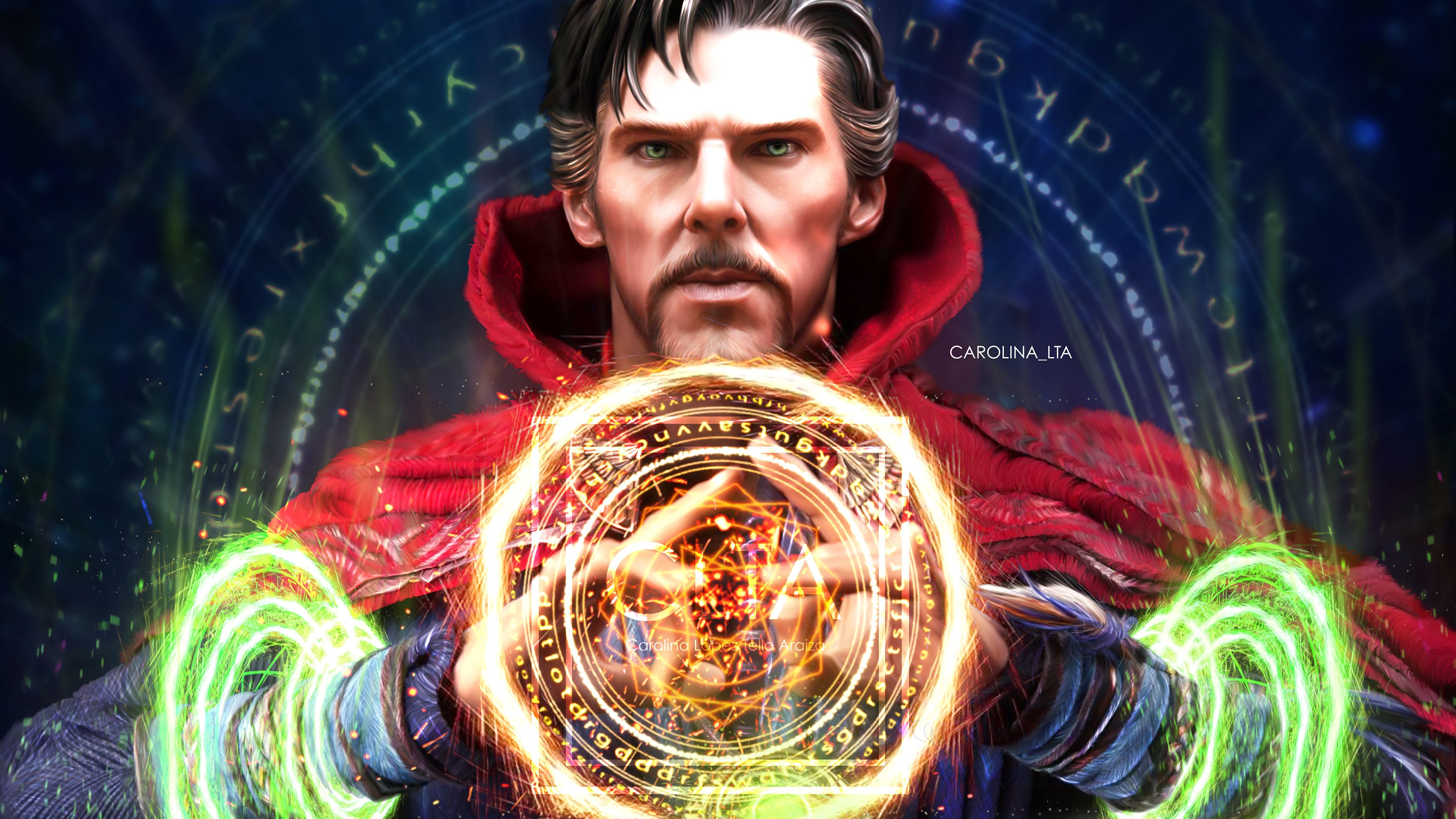 Doctor Strange portale magico, 3840x2160 Ultra HD, PC