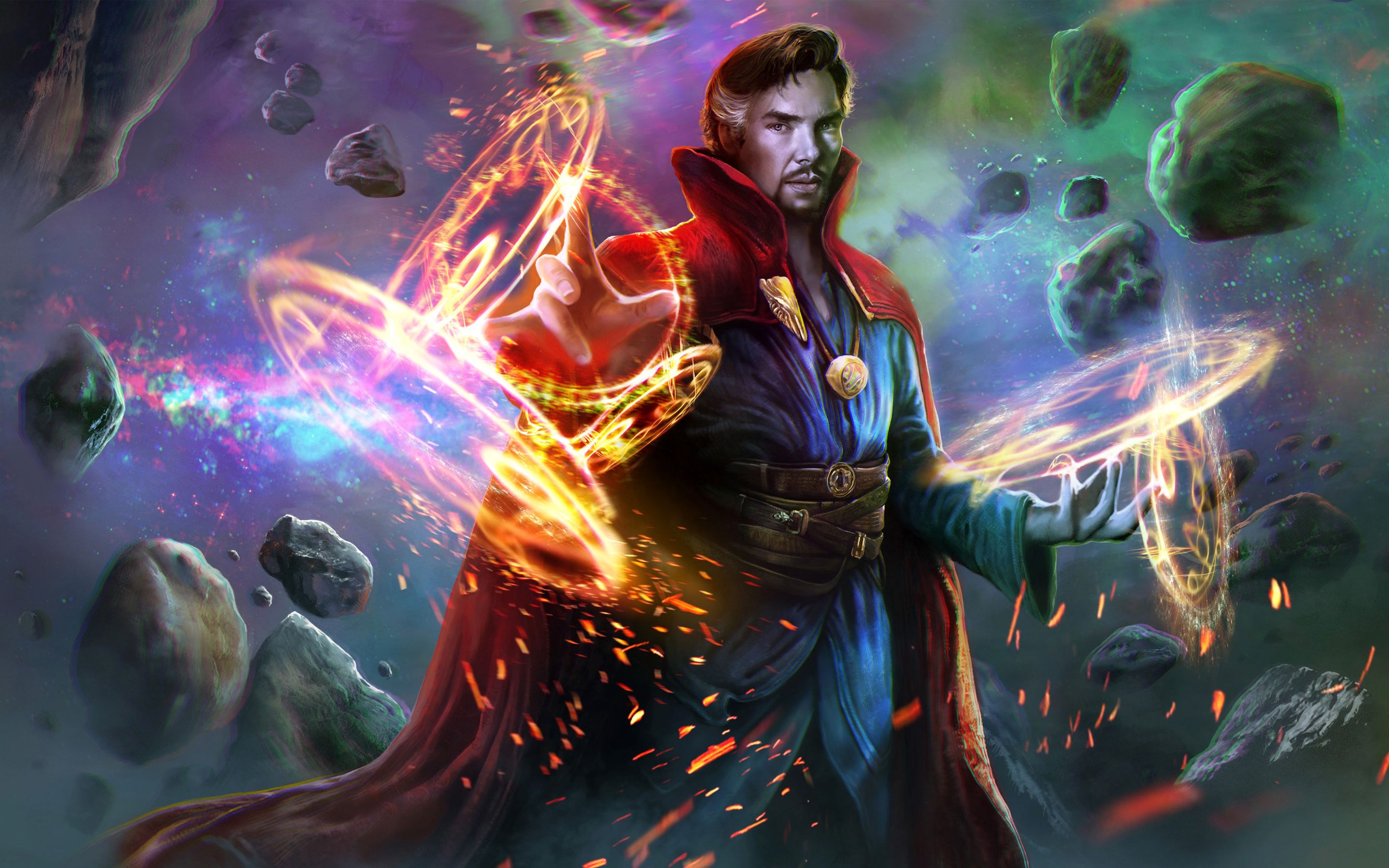 Doctor Strange magia cosmica, 2880x1800 WQXGA, PC Desktop