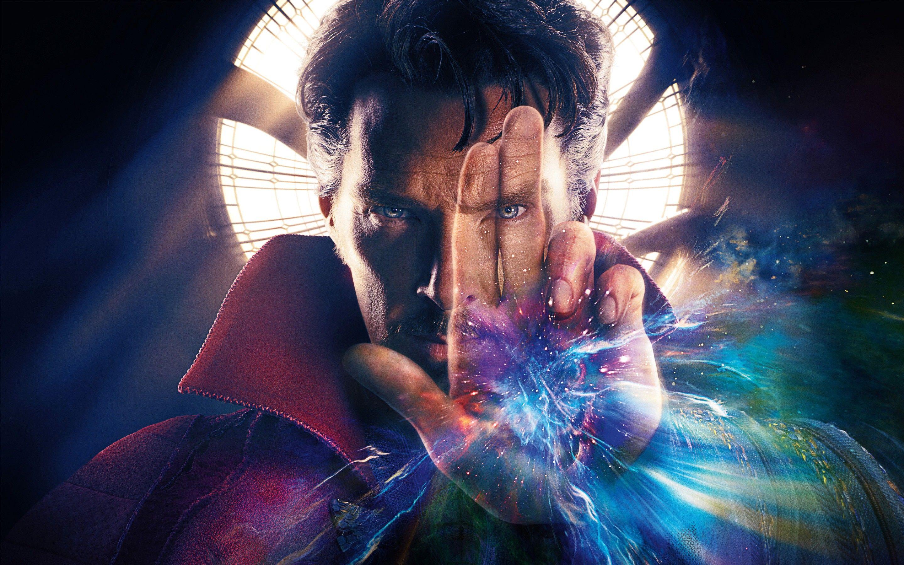 Doctor Strange magia colorata, Marvel, 2880x1800 2K+, Desktop