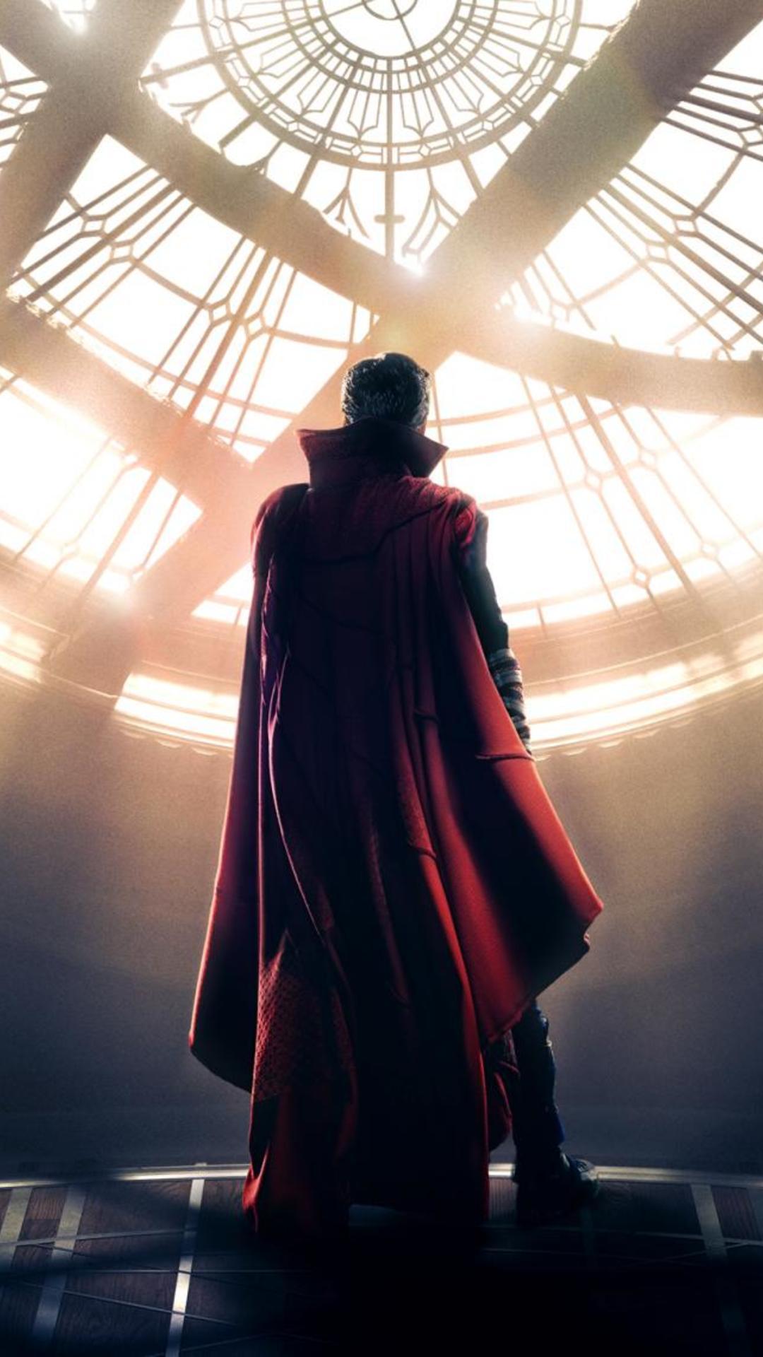 Doctor Strange mantello rosso, 1080x1920 Full HD Verticale, Smartphone