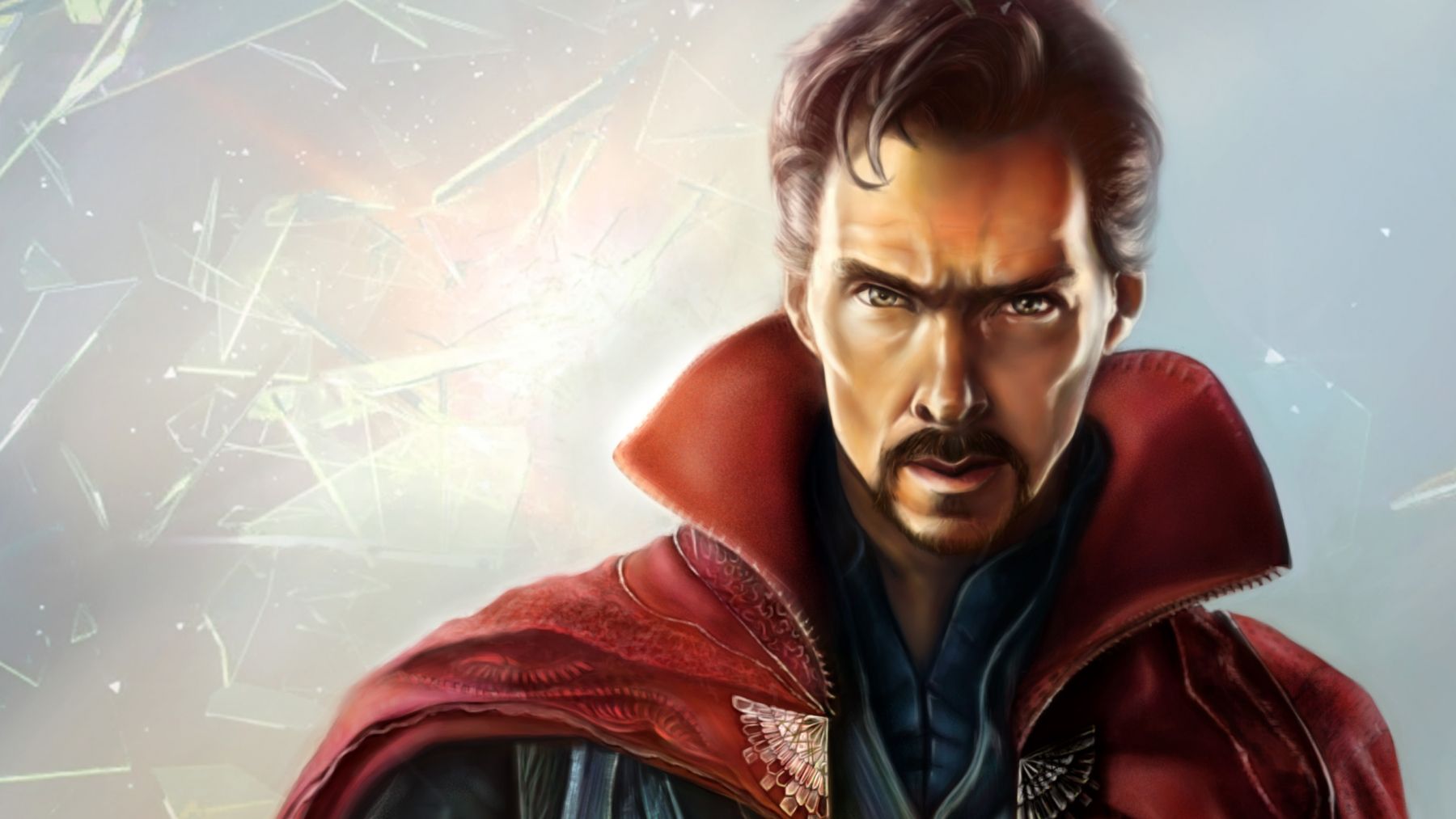 Doctor Strange mantello rosso, 1800x1013 HD, Desktop