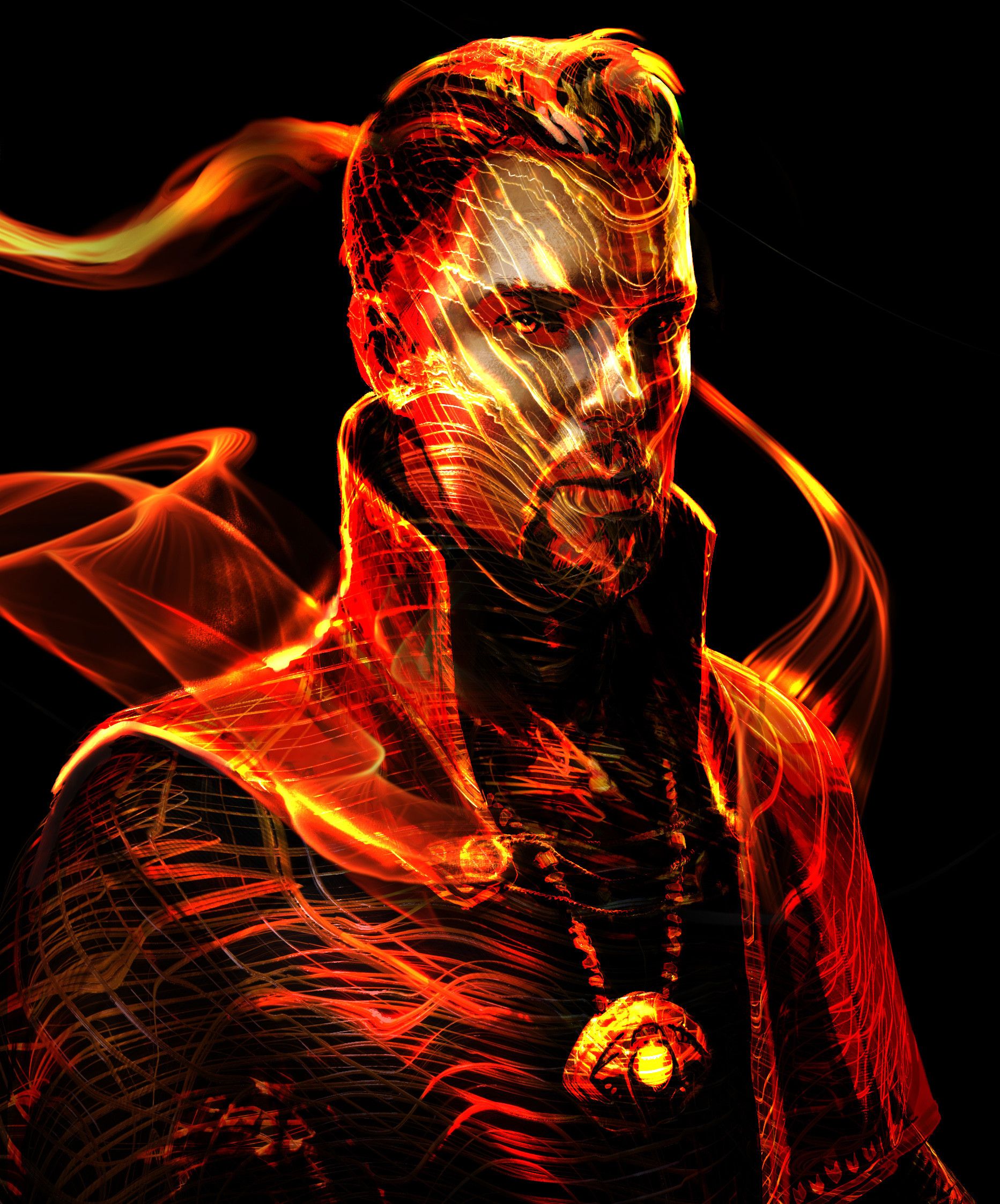 Doctor Strange effetto luce arancione, 1865x2246 Full HD Verticale, Realme