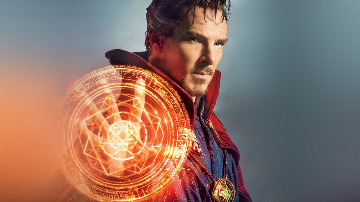 Doctor Strange scudo magico, 1366x768 HD, Desktop