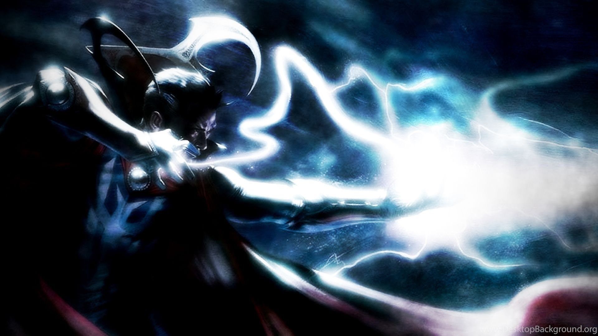 Doctor Strange energia magica blu, 1920x1080 1080p, Monitor Gaming