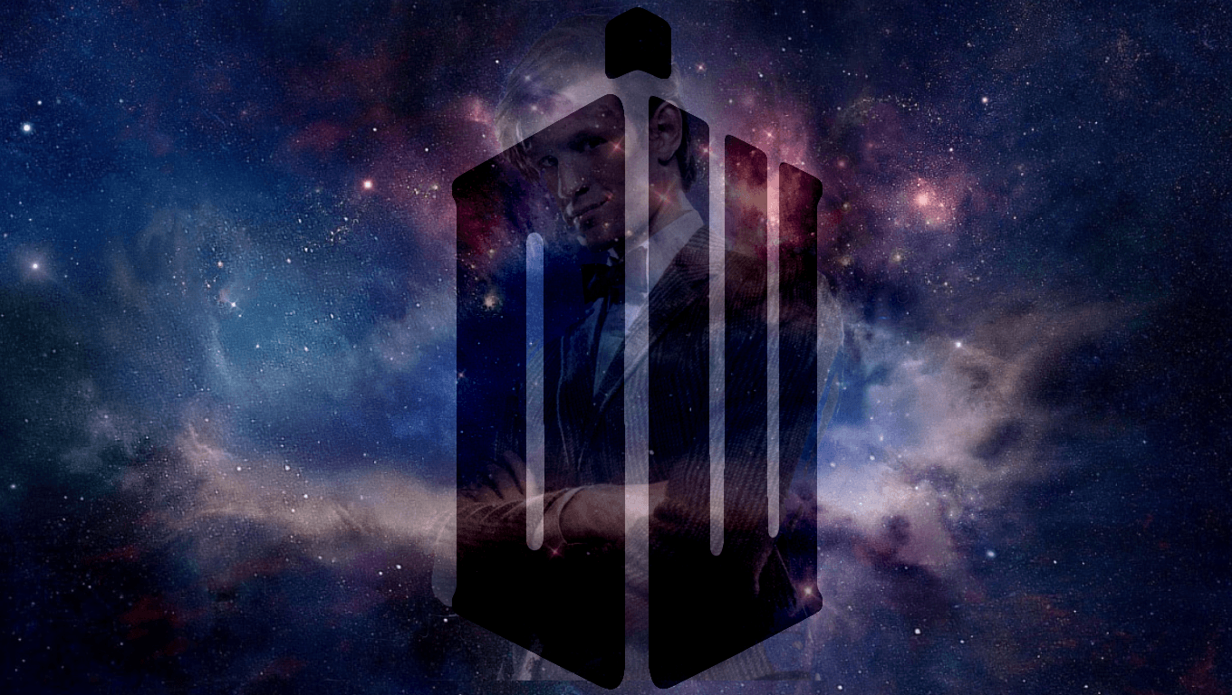 Tardis in cerchio ornato, 1024x1820 Verticale, Mobile