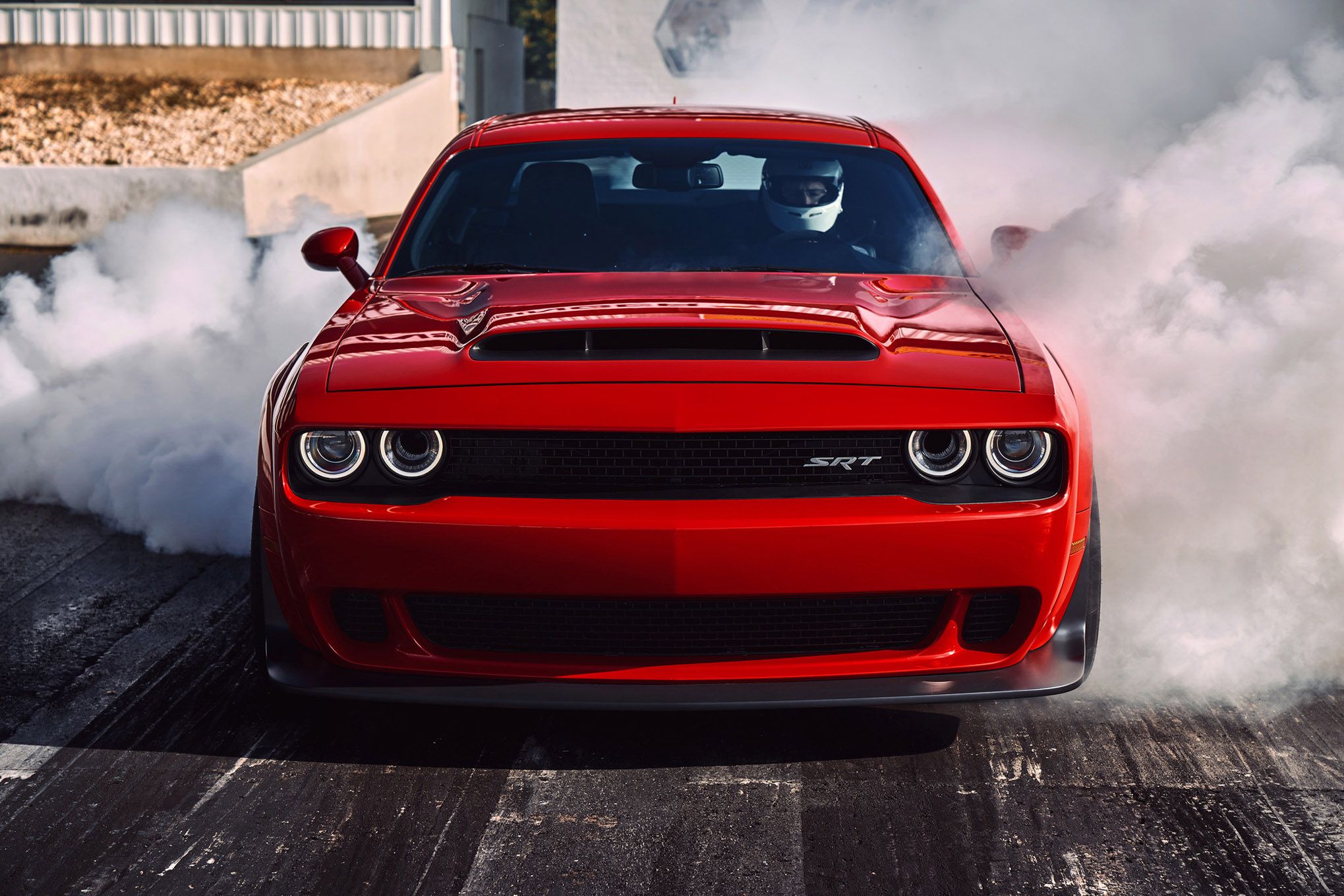 Dodge Challenger SRT Demon rossa, 2039x1360 2K, iMac