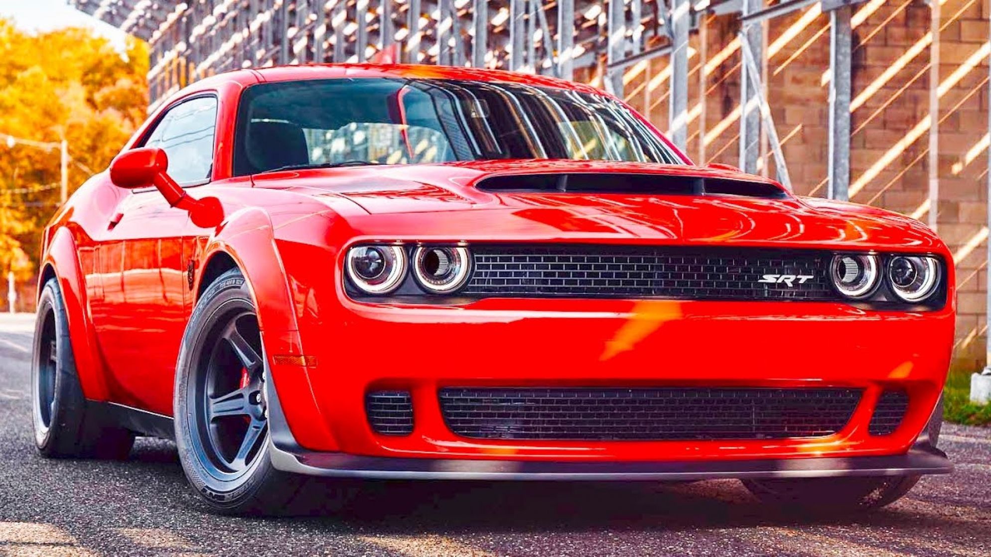 Dodge Challenger SRT rossa, 1989x1118 Full HD 1080p, Laptop