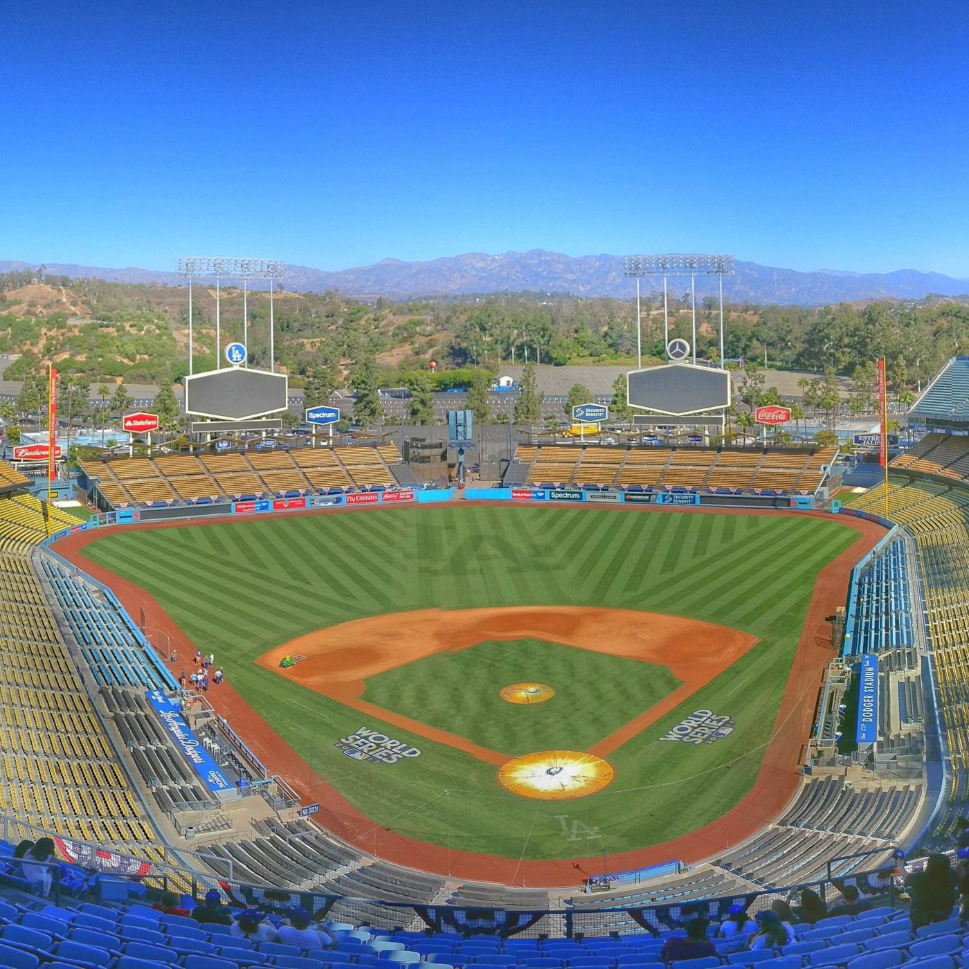Dodger Stadium al tramonto, 2000x1125 2K, Desktop