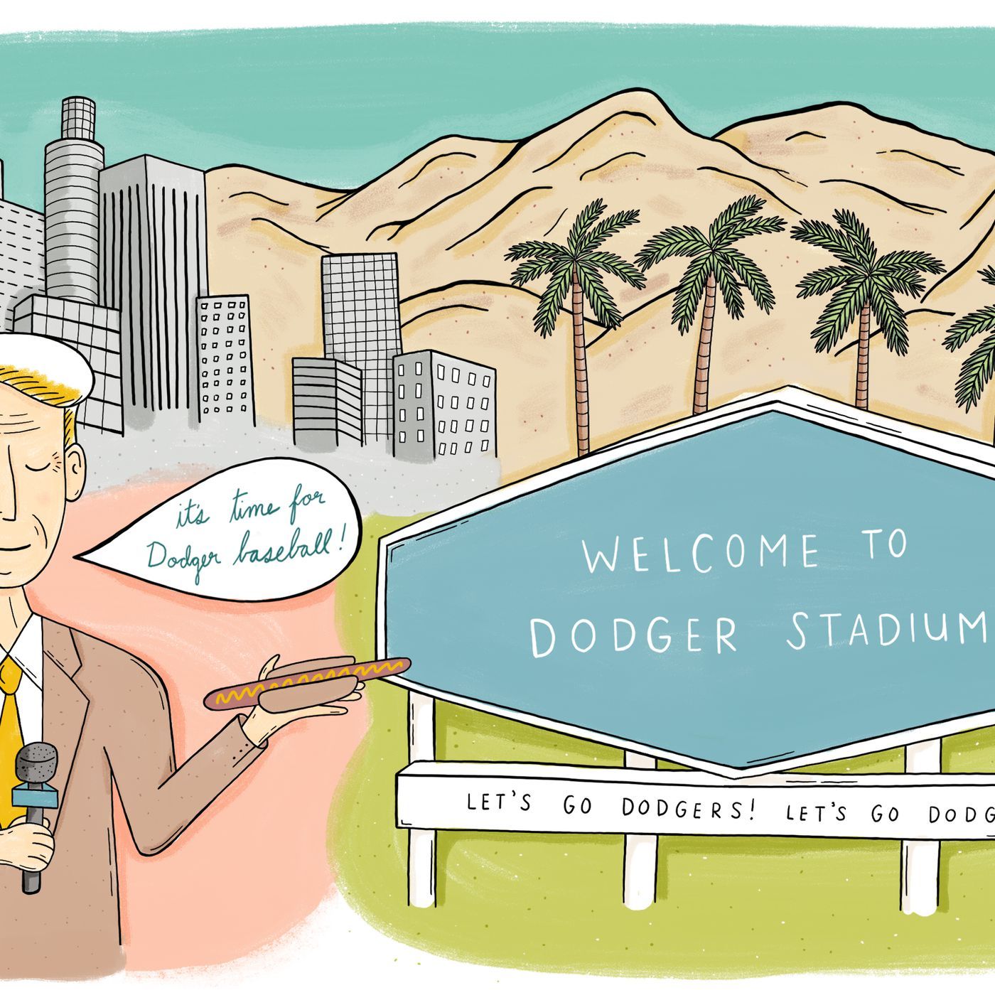 Ingresso Dodger Stadium Los Angeles, California, 900x900 HD, Desktop