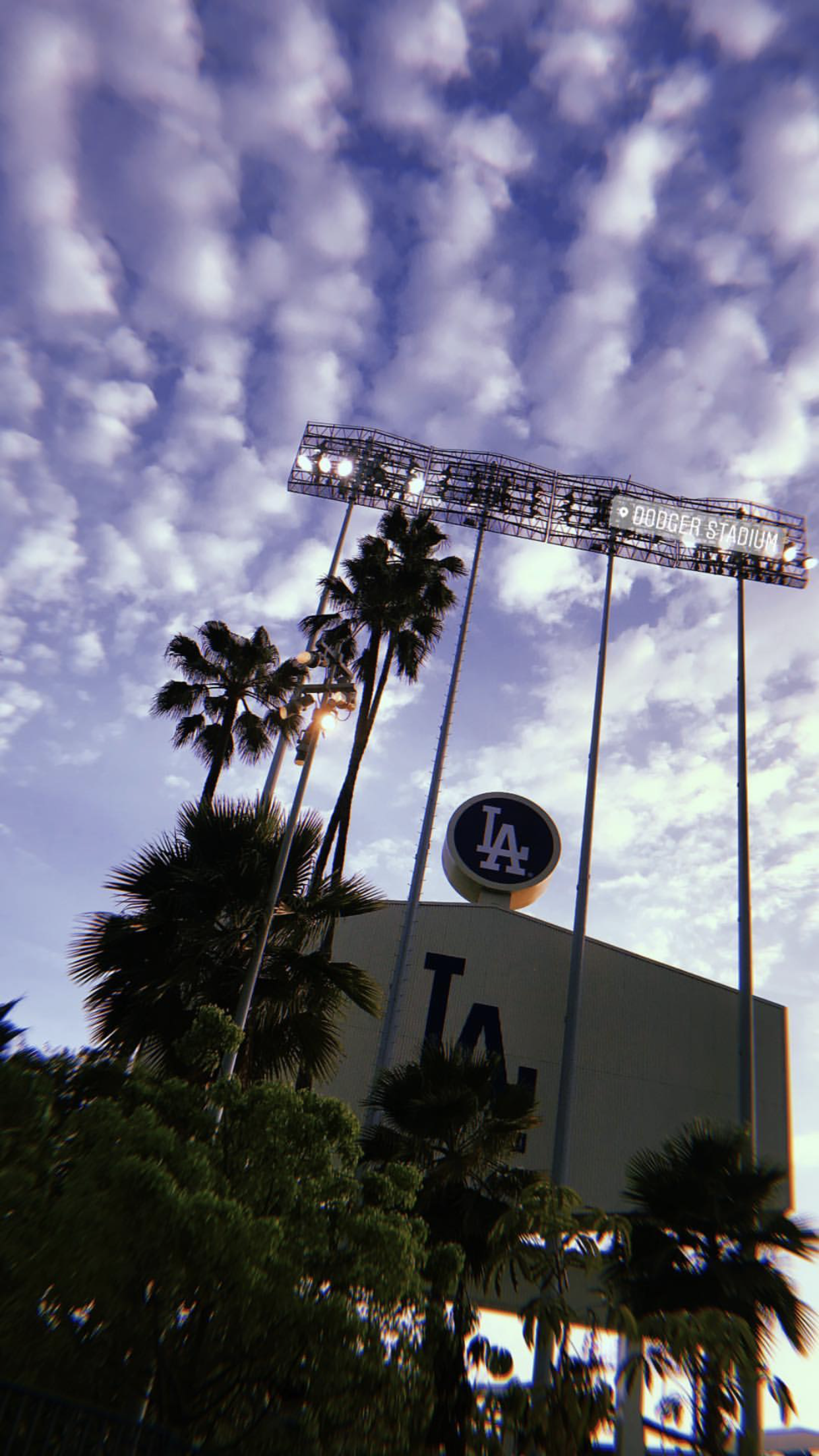 Dodger Stadium vista aerea, 1400x1400 HD, Desktop