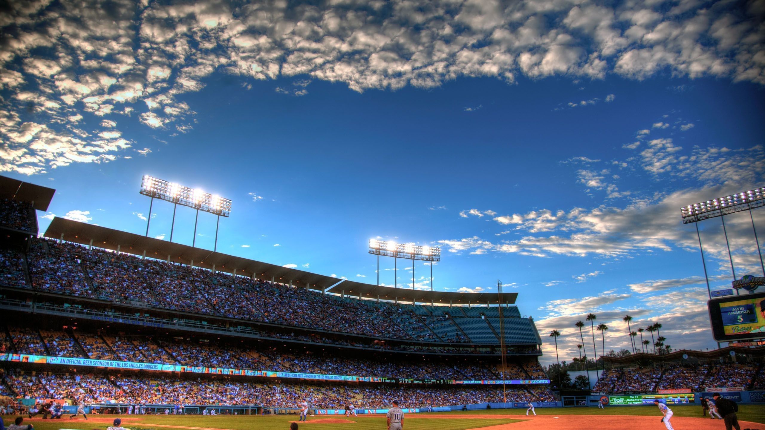 Dodger Stadium campo da baseball, 2048x1536 alta risoluzione, Laptop