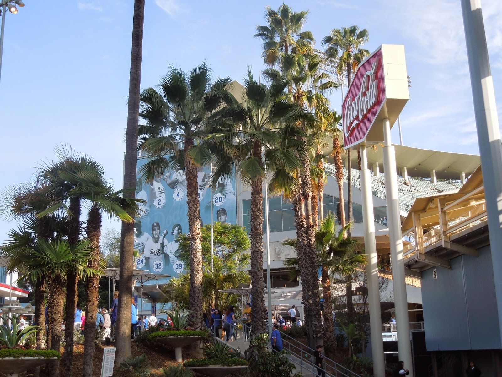 Palme Dodger Stadium, 1024x768 HD, Laptop