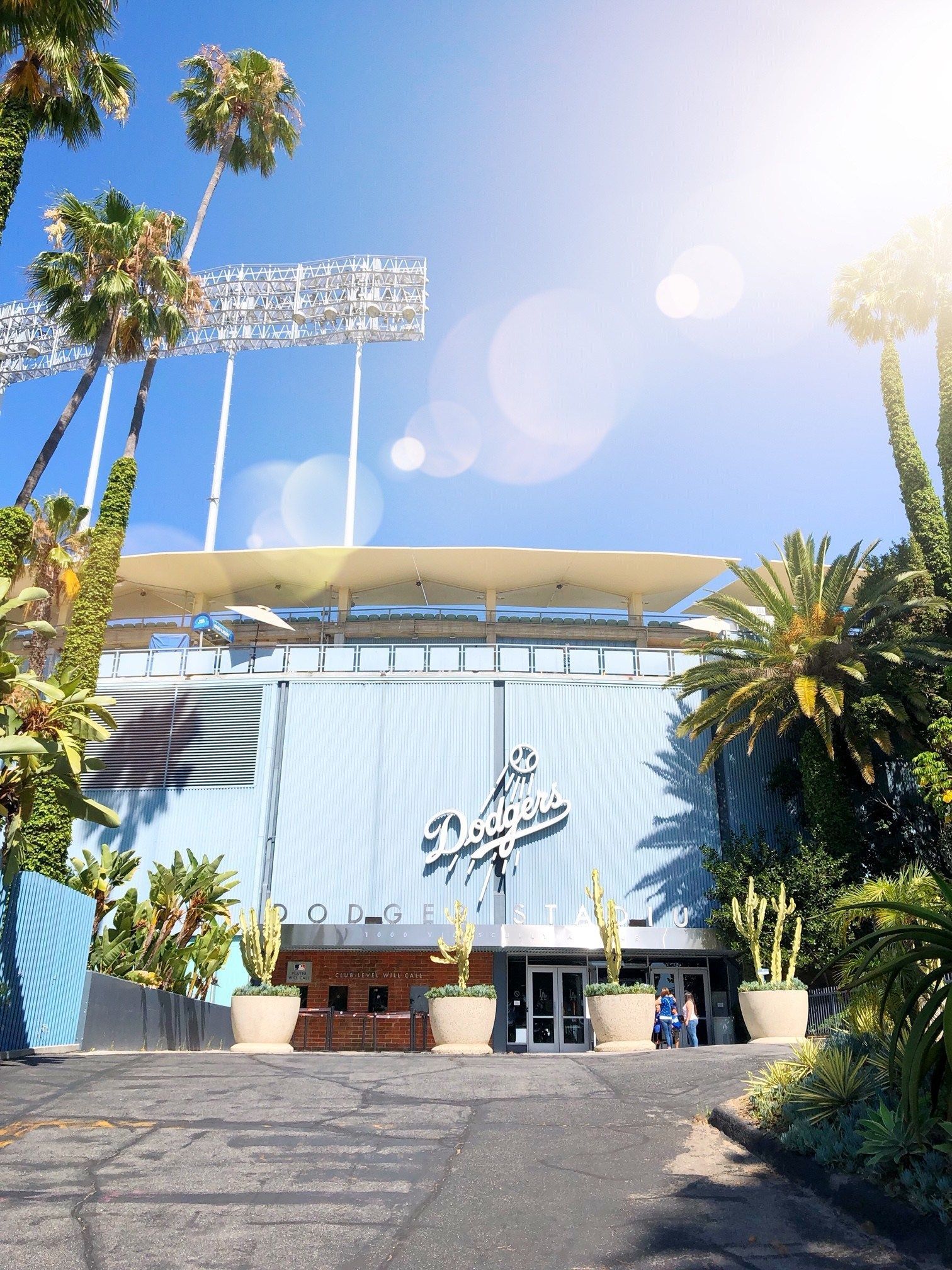 Dodger Stadium con skyline Los Angeles, California, 3400x2261 2K+, Desktop