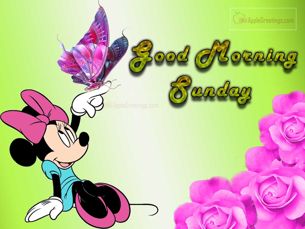 Minnie Mouse con farfalla e rose, Disney, 1024x768 HD, PC