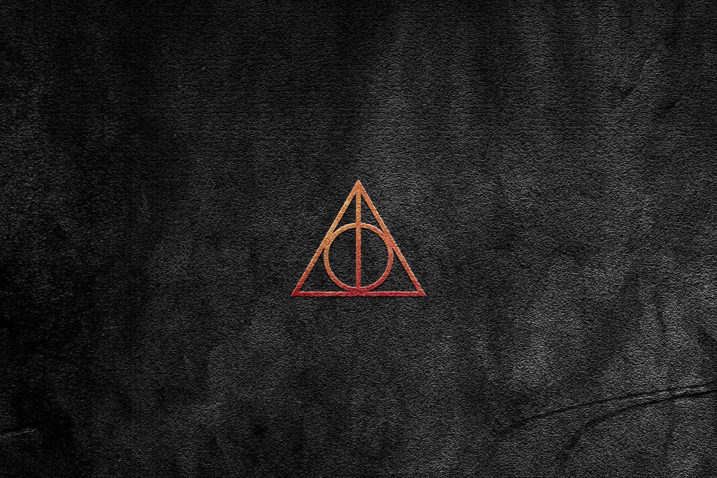 Simbolo Doni della Morte, Harry Potter, mondo magico, 2500x1667 alta risoluzione, Desktop