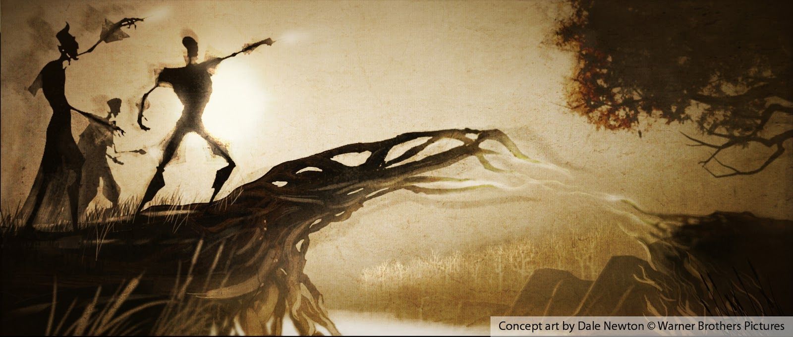 Tre Fratelli Peverell, silhouette, 1600x680 21:9, Ultrawide