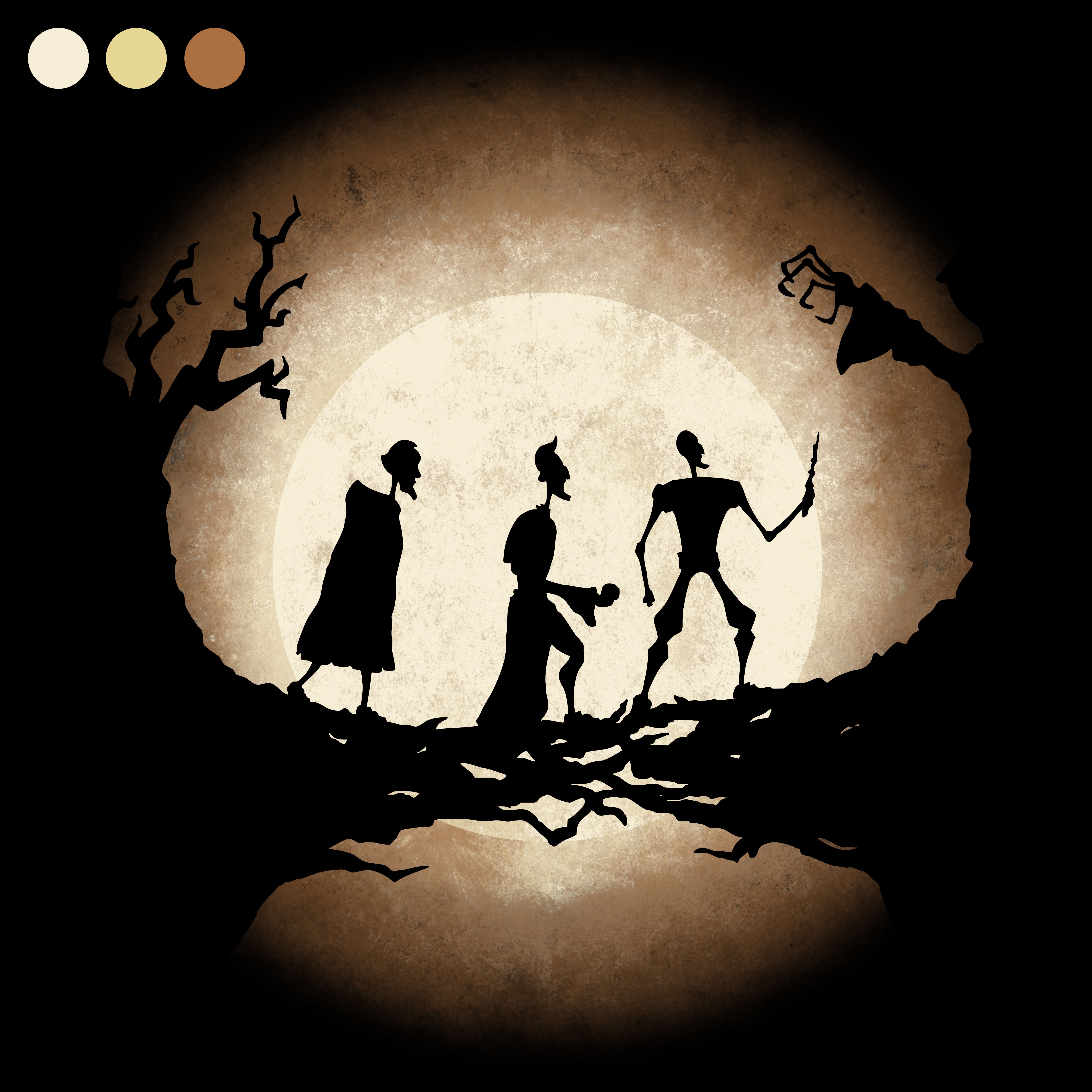 I Tre Fratelli, luna piena, 6000x6000 4K, Desktop 4K