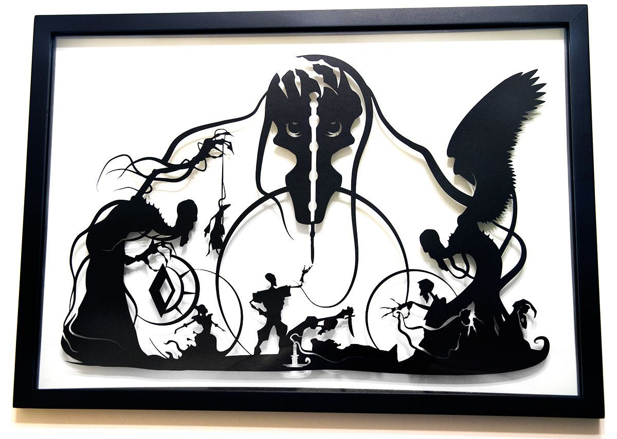 Racconto dei Tre Fratelli papercut, 1200x855 HD, Laptop