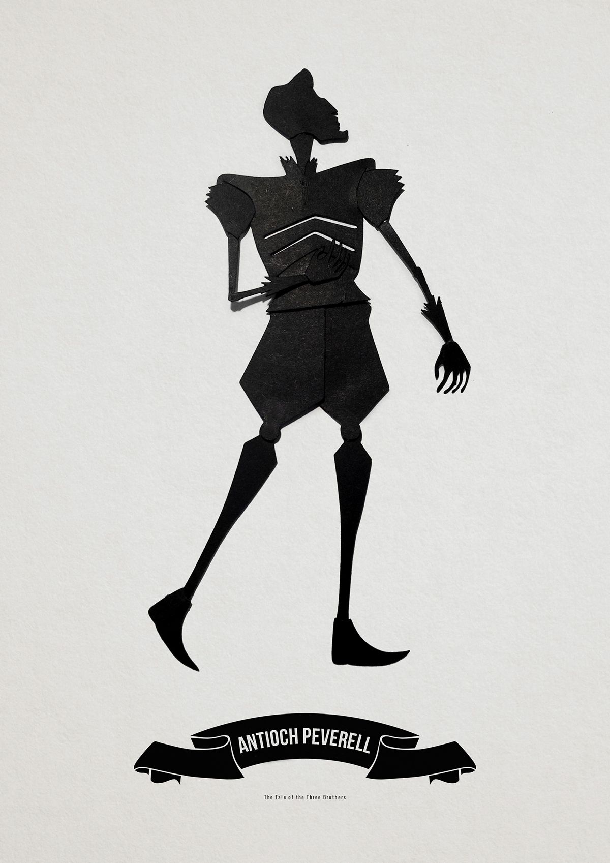 Antioch Peverell silhouette Harry Potter, 1200x1697 Full HD Verticale, Smartphone