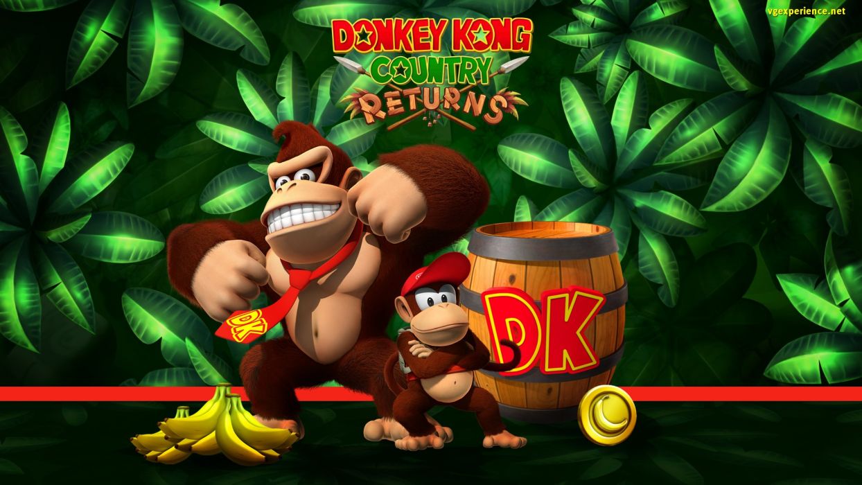 Donkey Kong e Diddy Kong, 1244x700 HD, Desktop