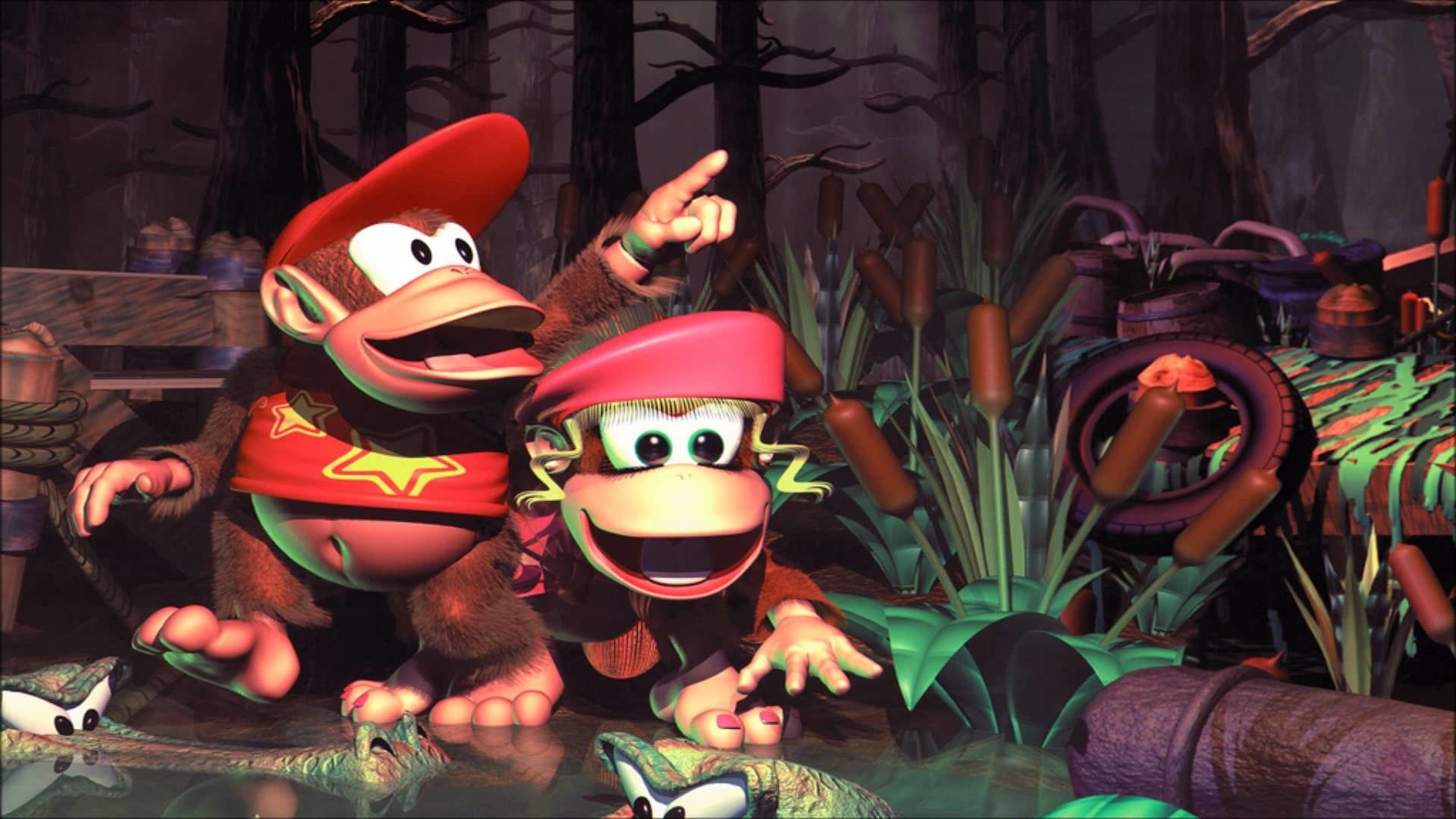 Donkey Kong Country Diddy Dixie, 1920x1080 Full HD 1080p, Desktop