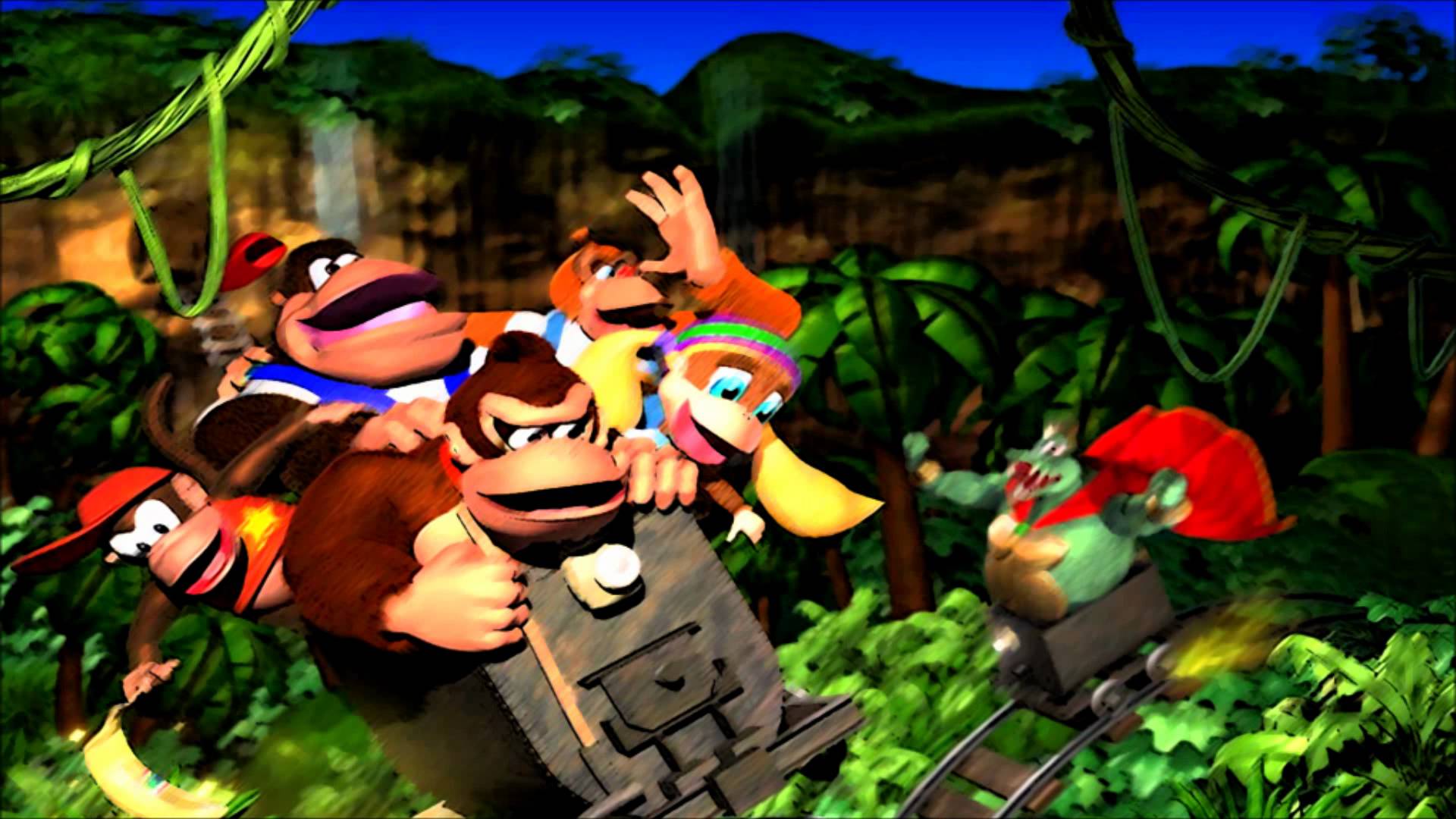 Donkey Kong e personaggi giungla, 1920x1080 Full HD, Desktop