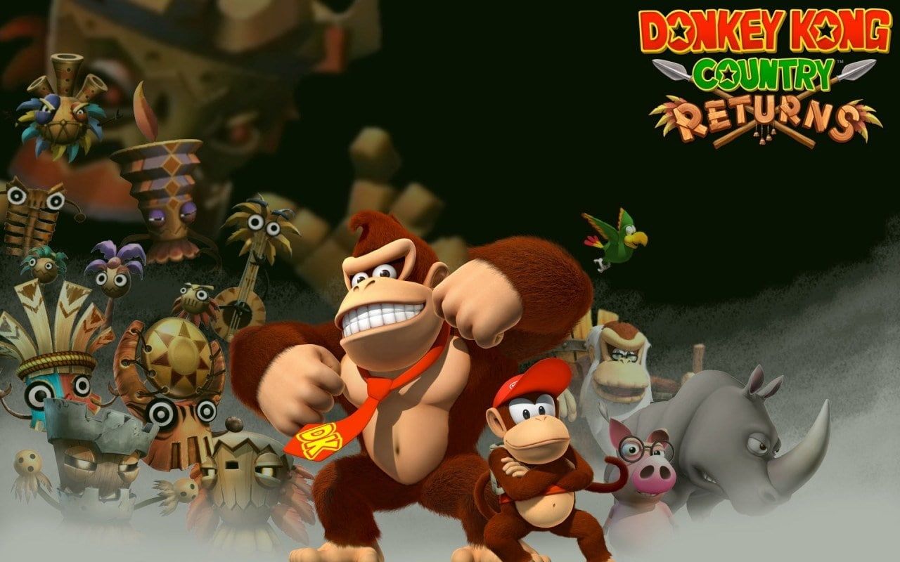 Donkey Kong Country Returns, 1280x800 HD, Desktop