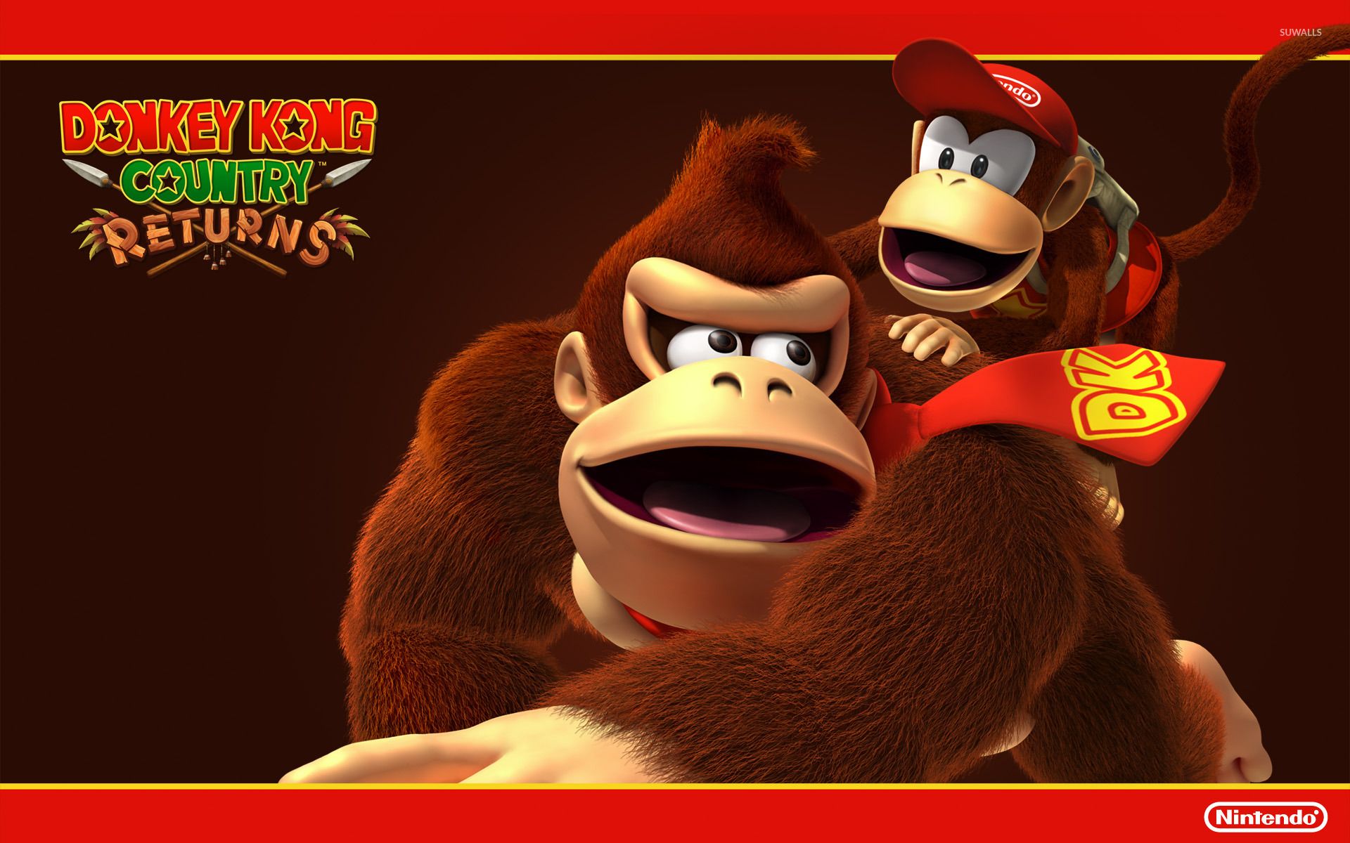 Donkey Kong e Diddy Kong, 1920x1200 Full HD+ WUXGA, PC Desktop