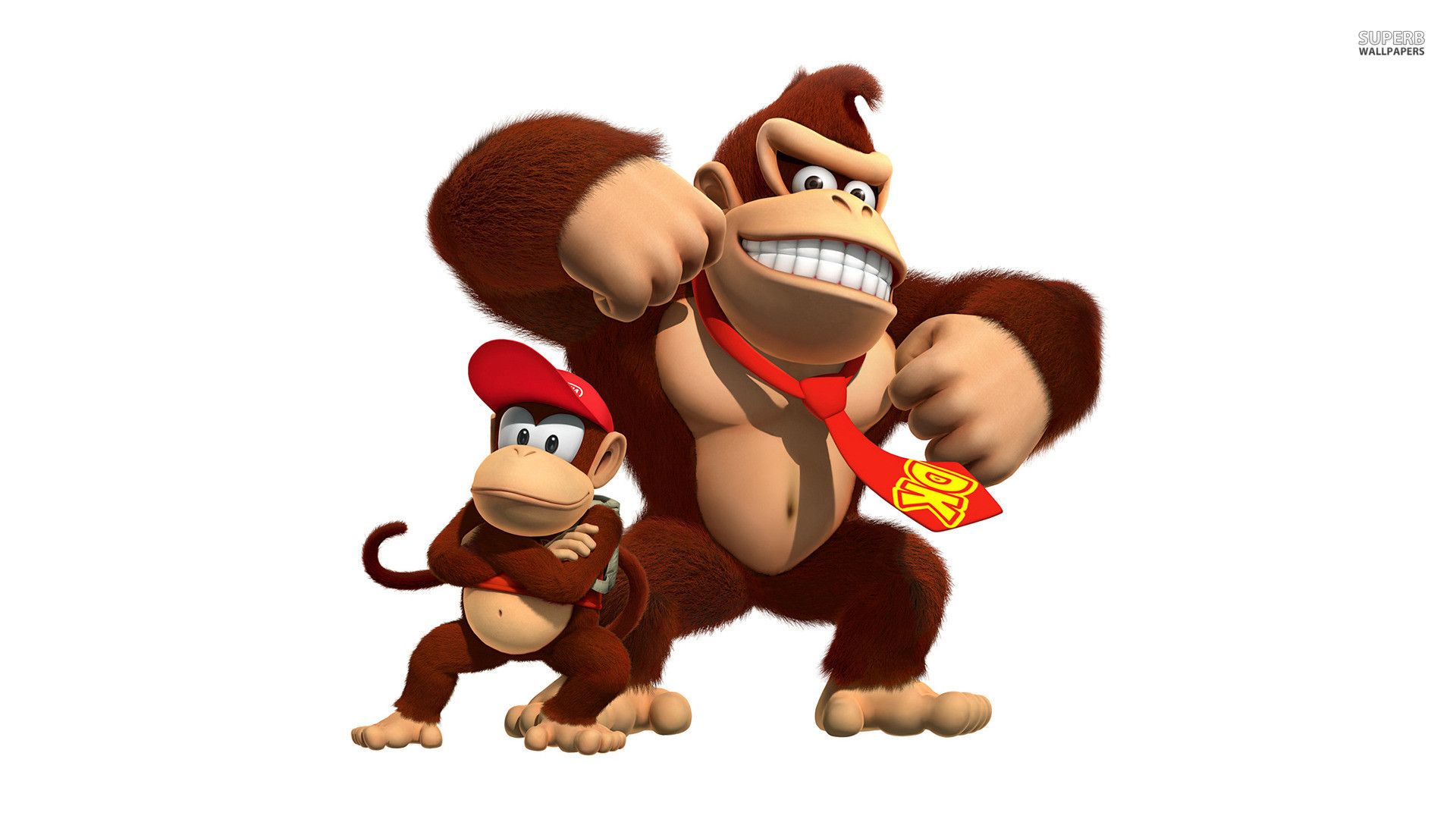 Donkey Kong e Diddy Kong, 1920x1080 Full HD 1080p, Laptop