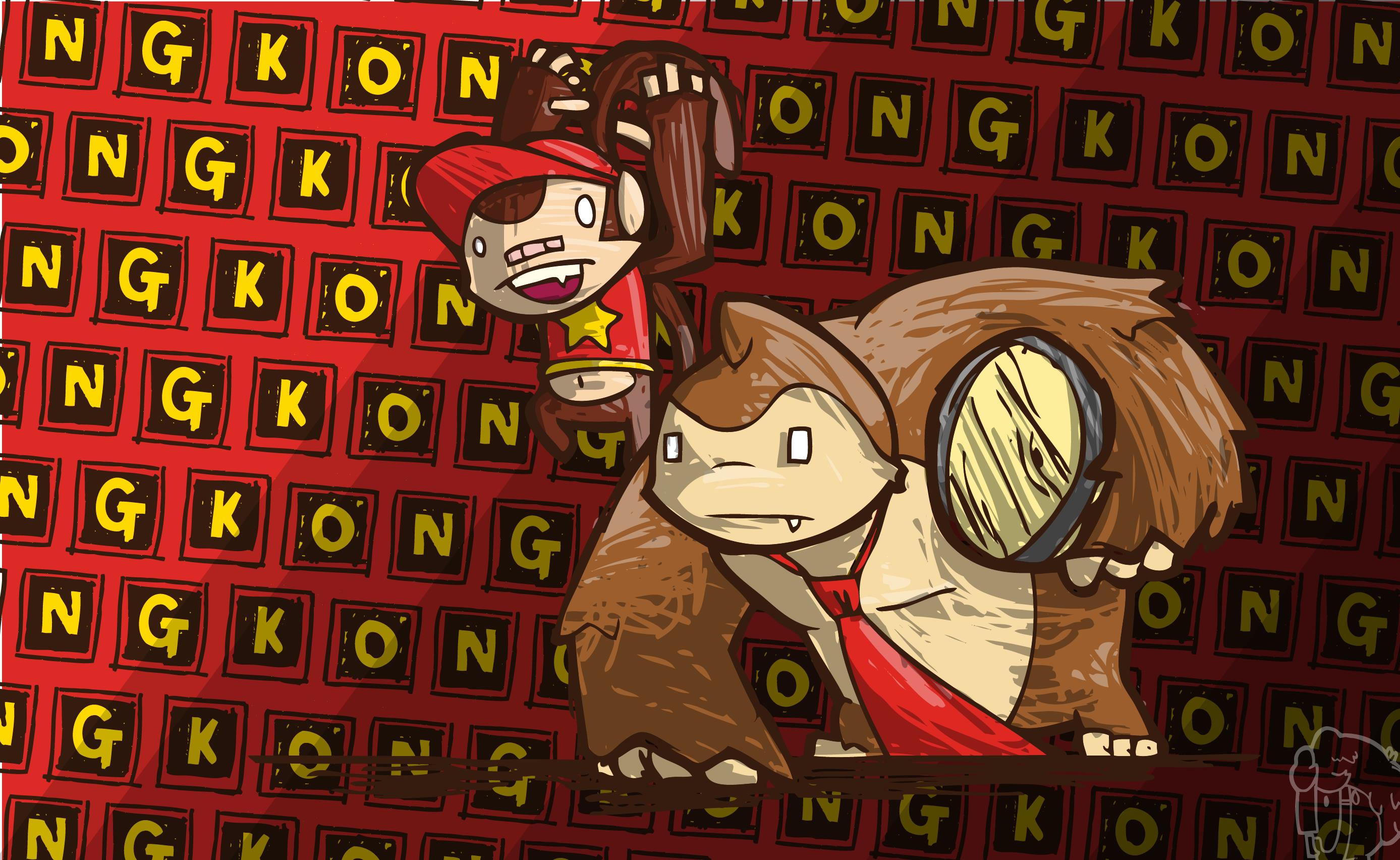 Donkey Kong Diddy Kong pattern, 2775x1704 2K, Laptop