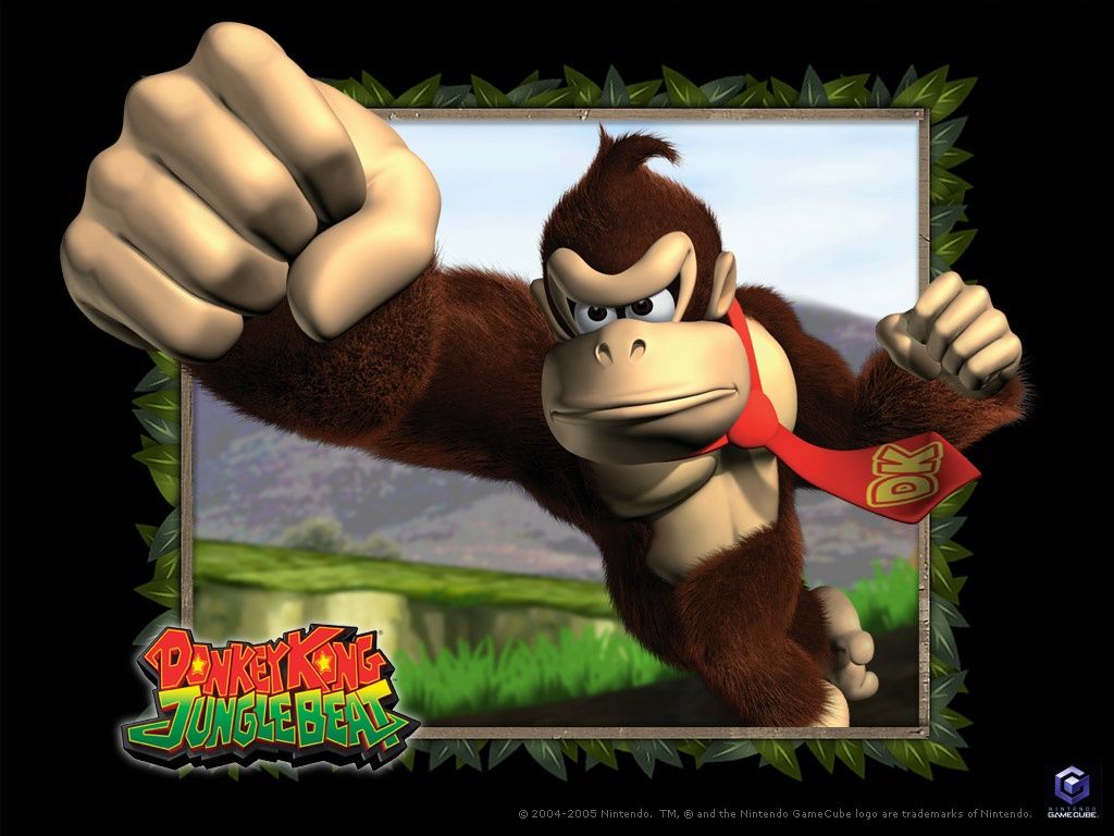 Donkey Kong Jungle Beat gorilla, 1024x768 HD, iMac