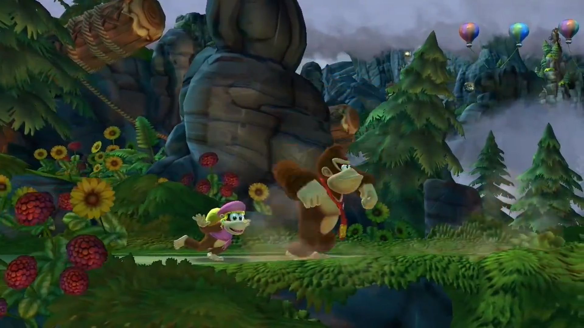 Donkey Kong Diddy Kong foresta, 1920x1080 1080p, PC Desktop