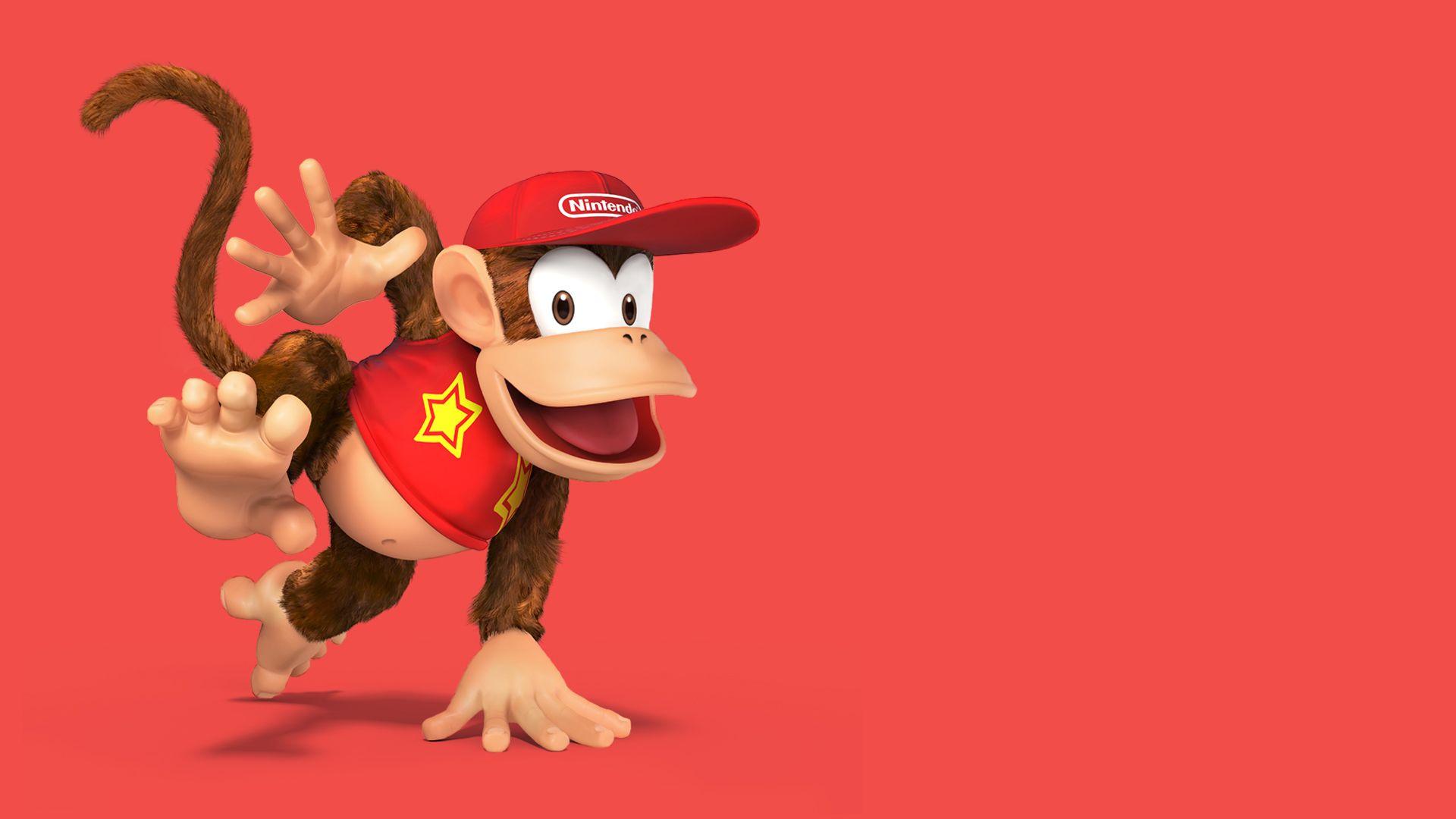 Diddy Kong personaggio Nintendo, console giapponese, 1920x1080 1080p, Desktop
