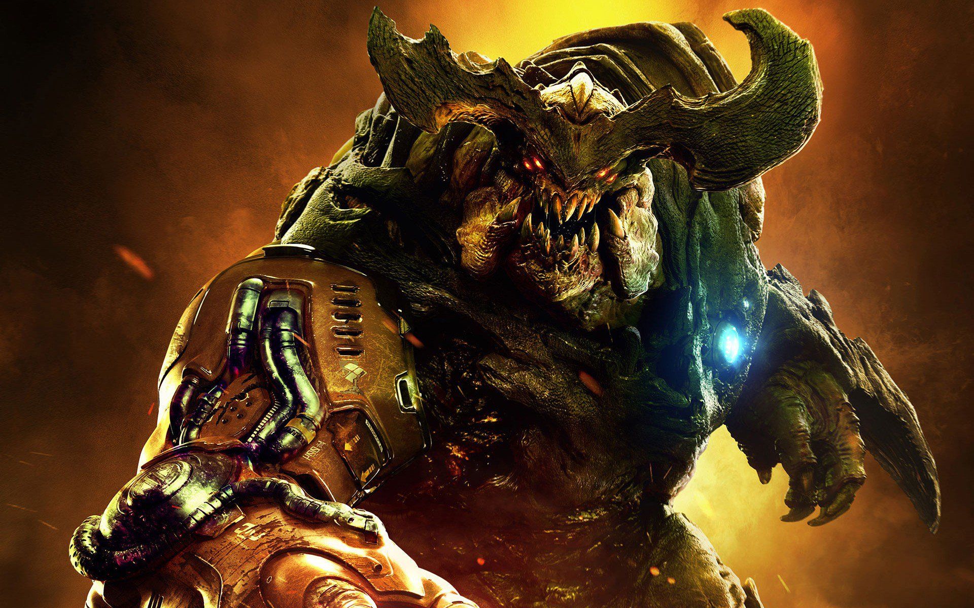 Mostro demone Doom, 1920x1200 Full HD+, Laptop