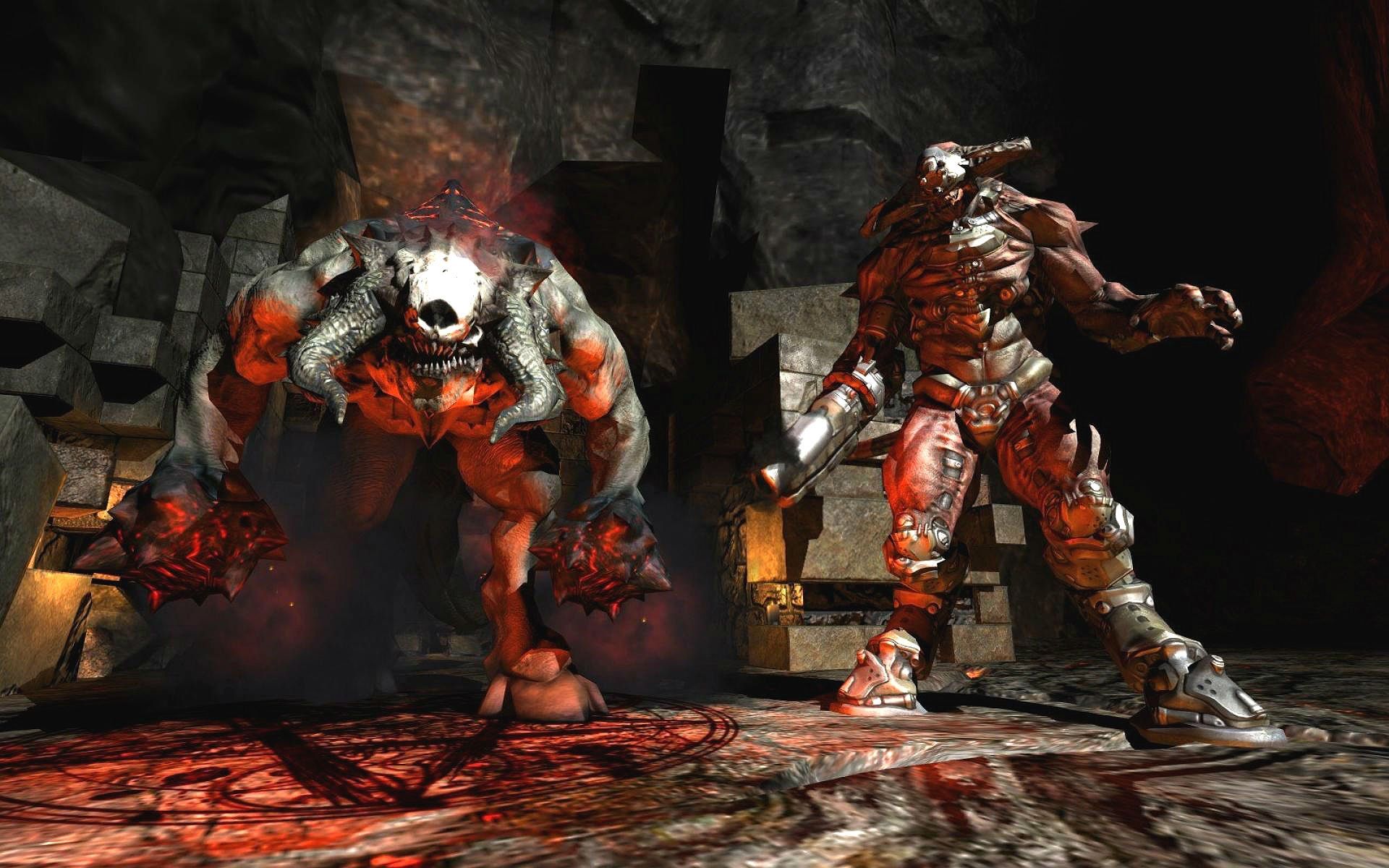Demone e soldato Doom, 1920x1200 Full HD+ WUXGA, PC