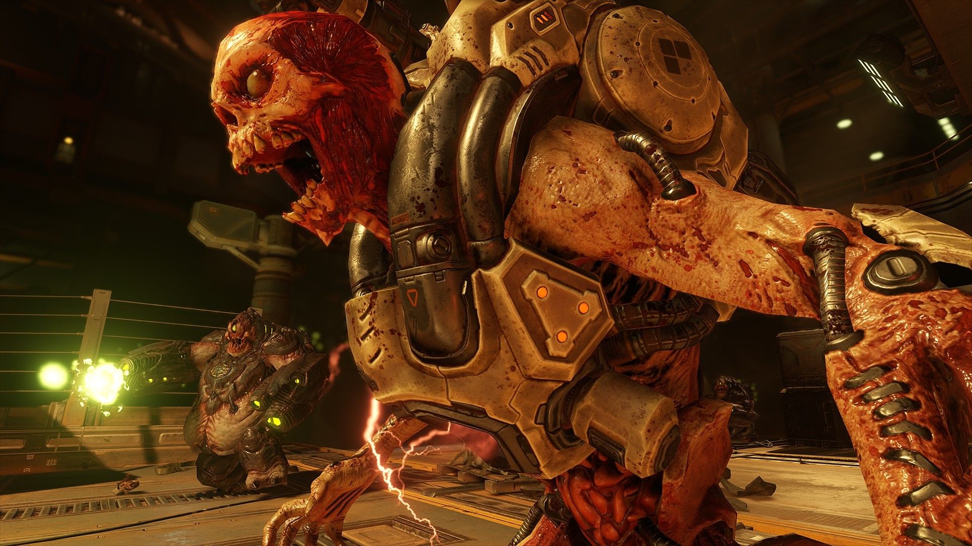 Mostro demone Doom rosso, 1920x1080 Full HD 1080p, Laptop